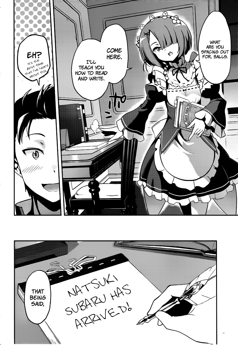 Re:zero Kara Hajimeru Isekai Seikatsu - Dainishou - Yashiki No Shuukan Hen - Chapter 6