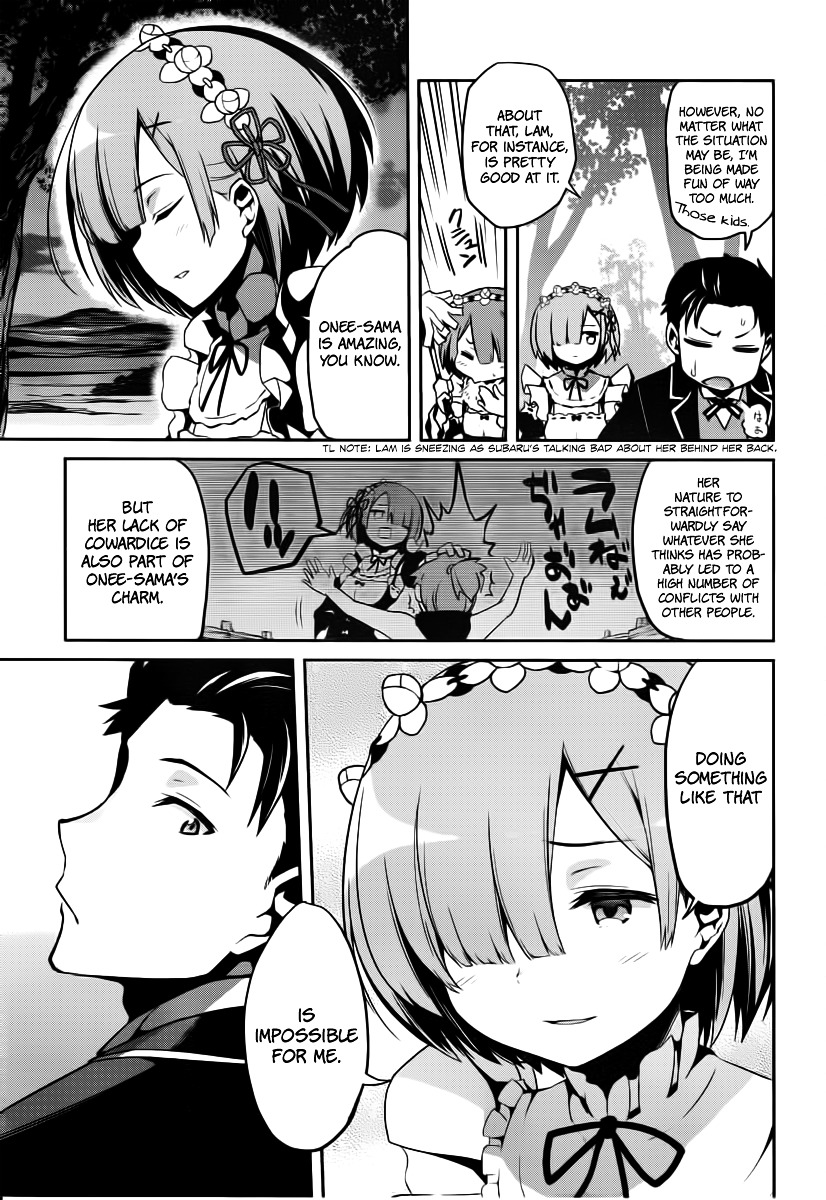 Re:zero Kara Hajimeru Isekai Seikatsu - Dainishou - Yashiki No Shuukan Hen - Chapter 6