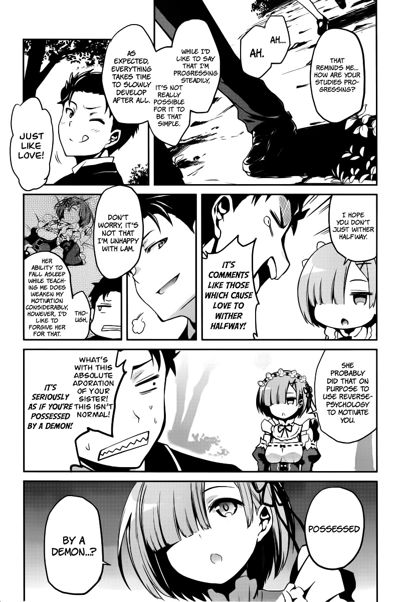 Re:zero Kara Hajimeru Isekai Seikatsu - Dainishou - Yashiki No Shuukan Hen - Chapter 6