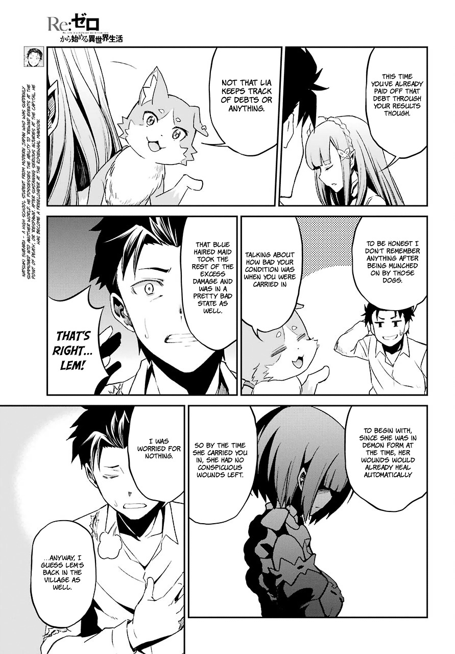 Re:zero Kara Hajimeru Isekai Seikatsu - Dainishou - Yashiki No Shuukan Hen - Chapter 17 : The Way The Demon-Possessed Act