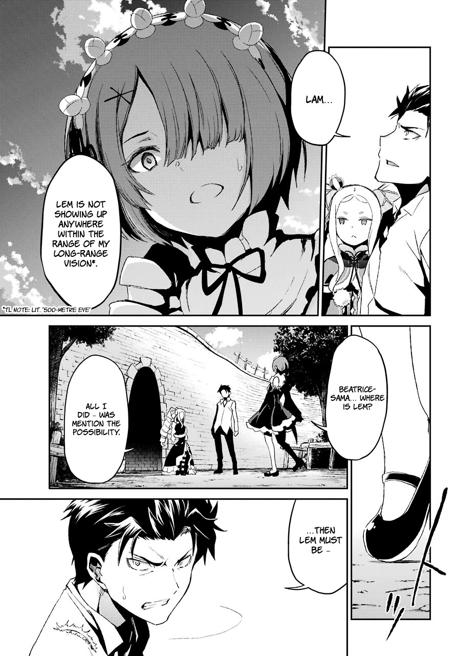 Re:zero Kara Hajimeru Isekai Seikatsu - Dainishou - Yashiki No Shuukan Hen - Chapter 17 : The Way The Demon-Possessed Act