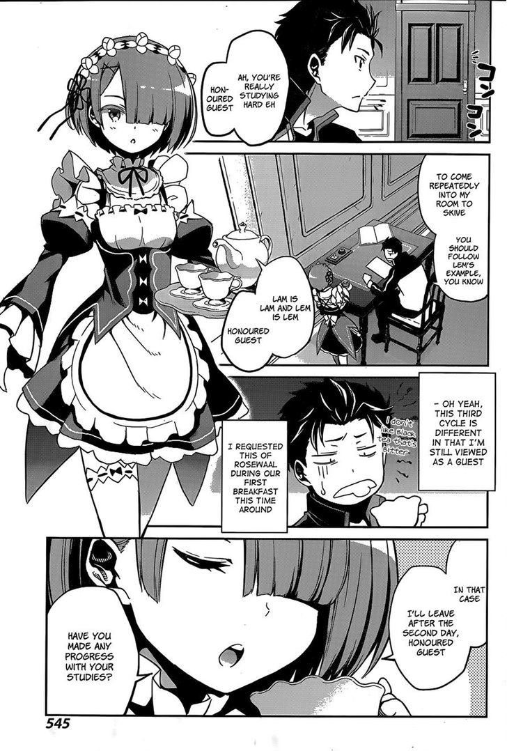 Re:zero Kara Hajimeru Isekai Seikatsu - Dainishou - Yashiki No Shuukan Hen - Chapter 8