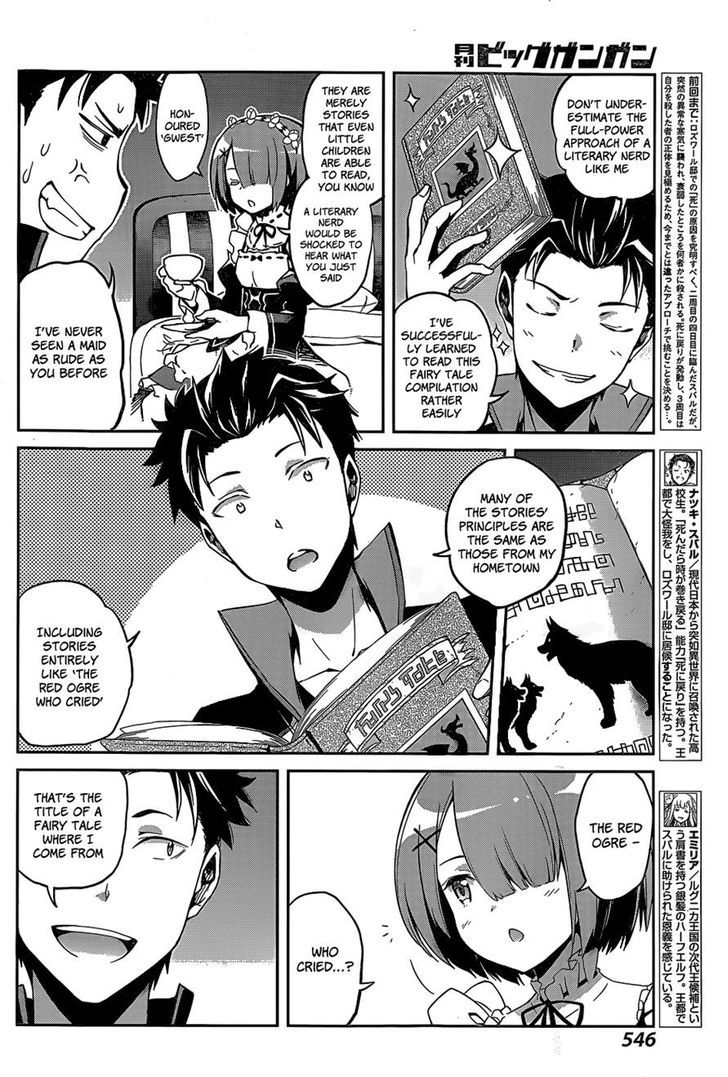 Re:zero Kara Hajimeru Isekai Seikatsu - Dainishou - Yashiki No Shuukan Hen - Chapter 8