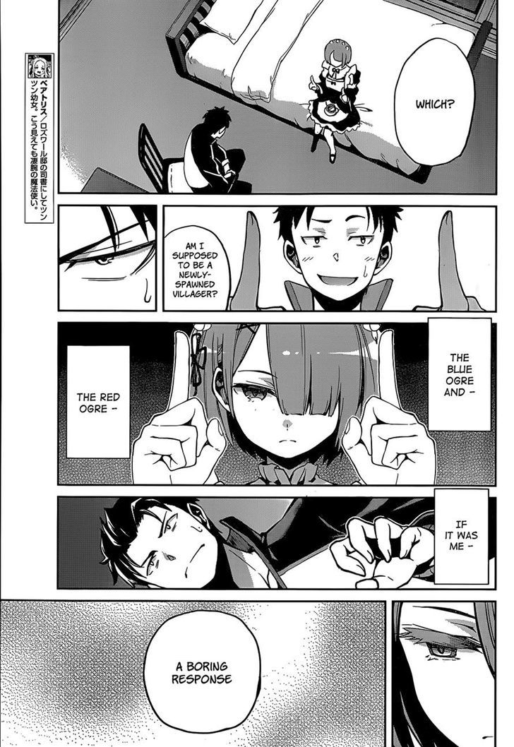 Re:zero Kara Hajimeru Isekai Seikatsu - Dainishou - Yashiki No Shuukan Hen - Chapter 8