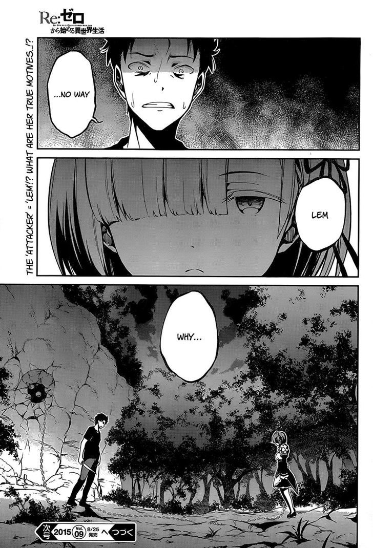 Re:zero Kara Hajimeru Isekai Seikatsu - Dainishou - Yashiki No Shuukan Hen - Chapter 8