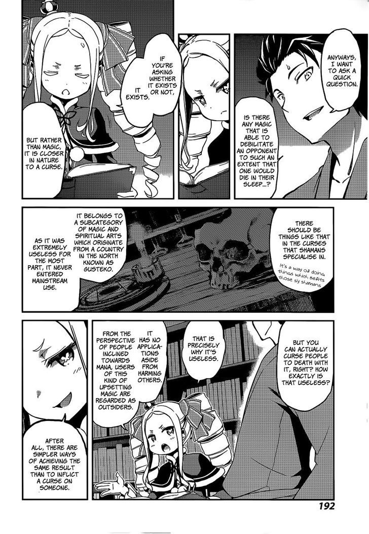 Re:zero Kara Hajimeru Isekai Seikatsu - Dainishou - Yashiki No Shuukan Hen - Chapter 7