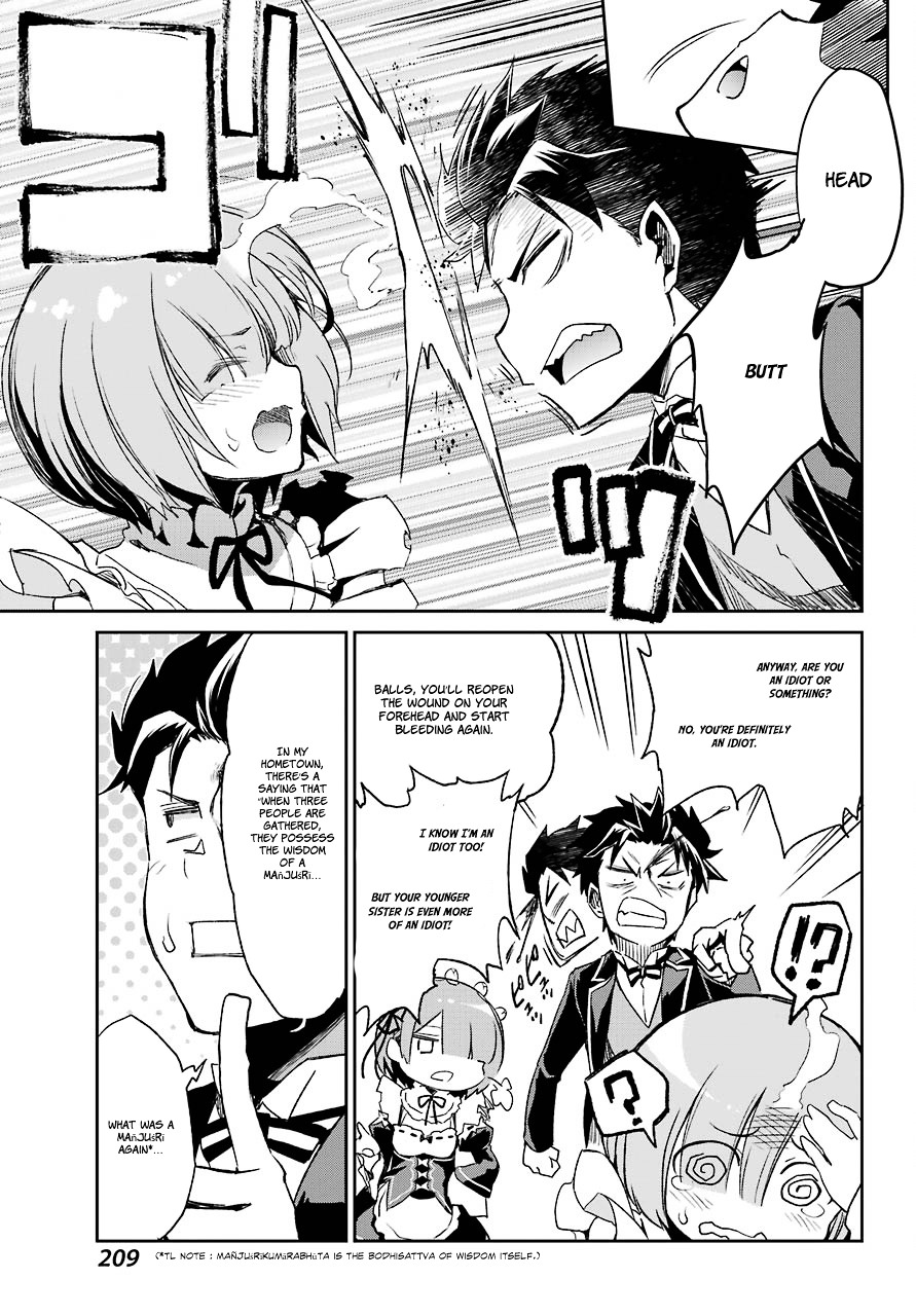 Re:zero Kara Hajimeru Isekai Seikatsu - Dainishou - Yashiki No Shuukan Hen - Chapter 19