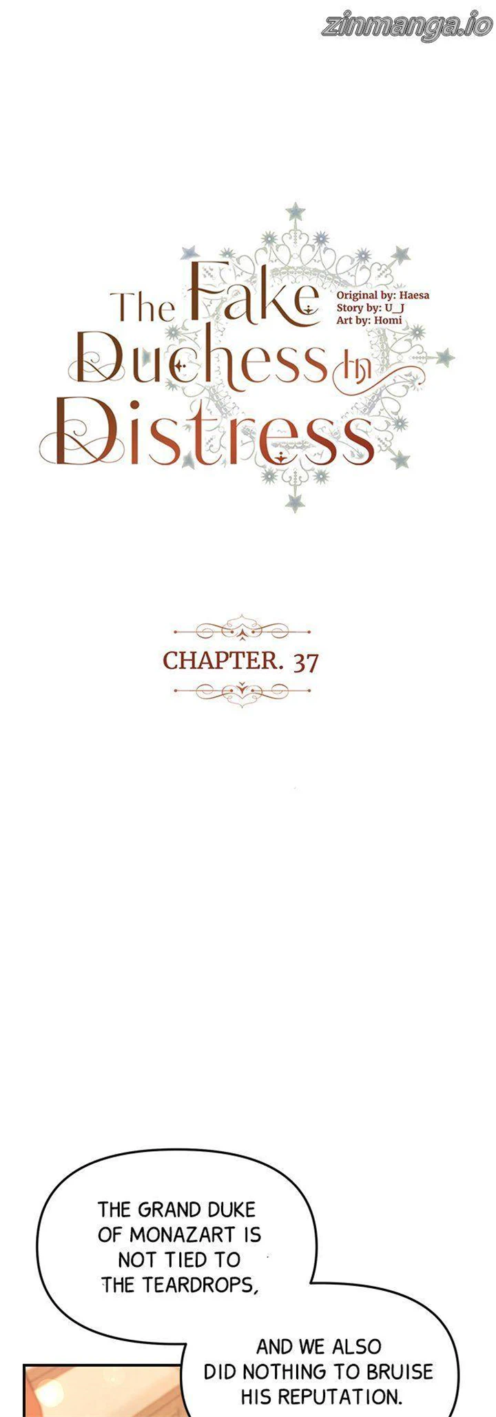 The Fake Duchess In Distresss - Chapter 37