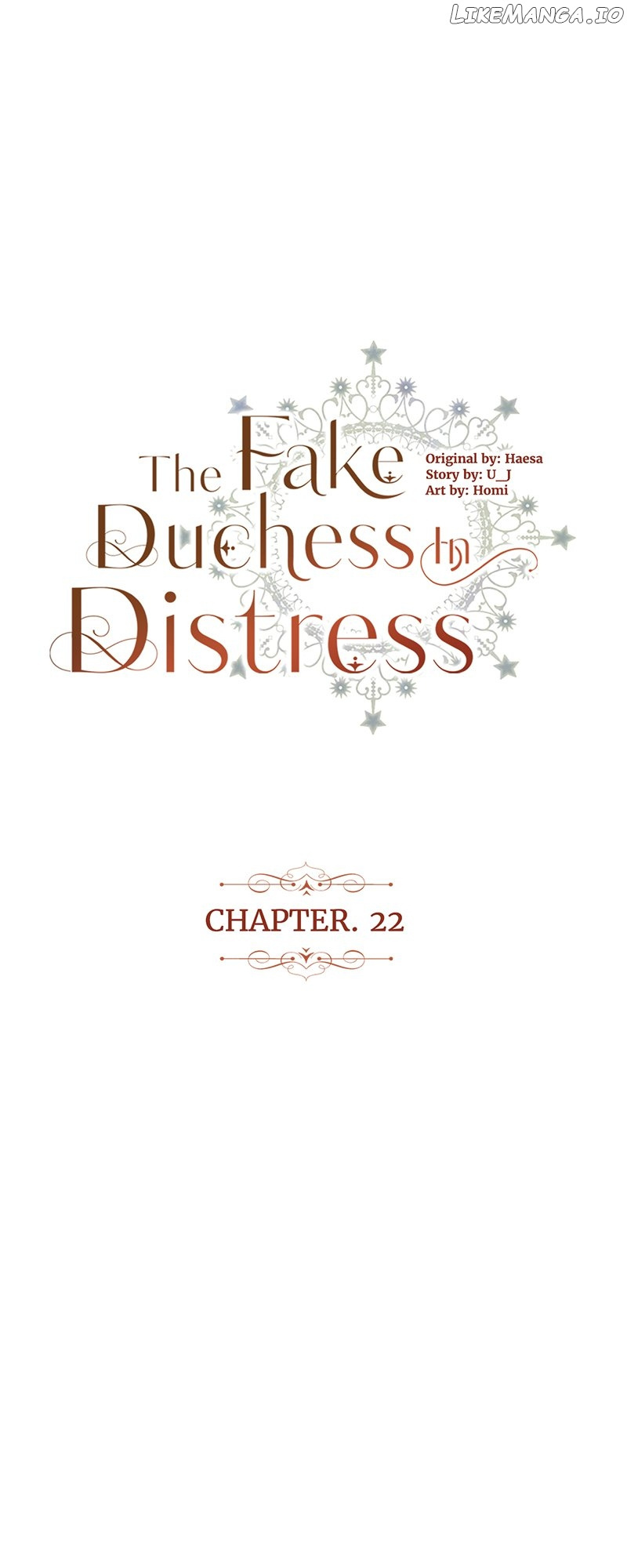 The Fake Duchess In Distresss - Chapter 22