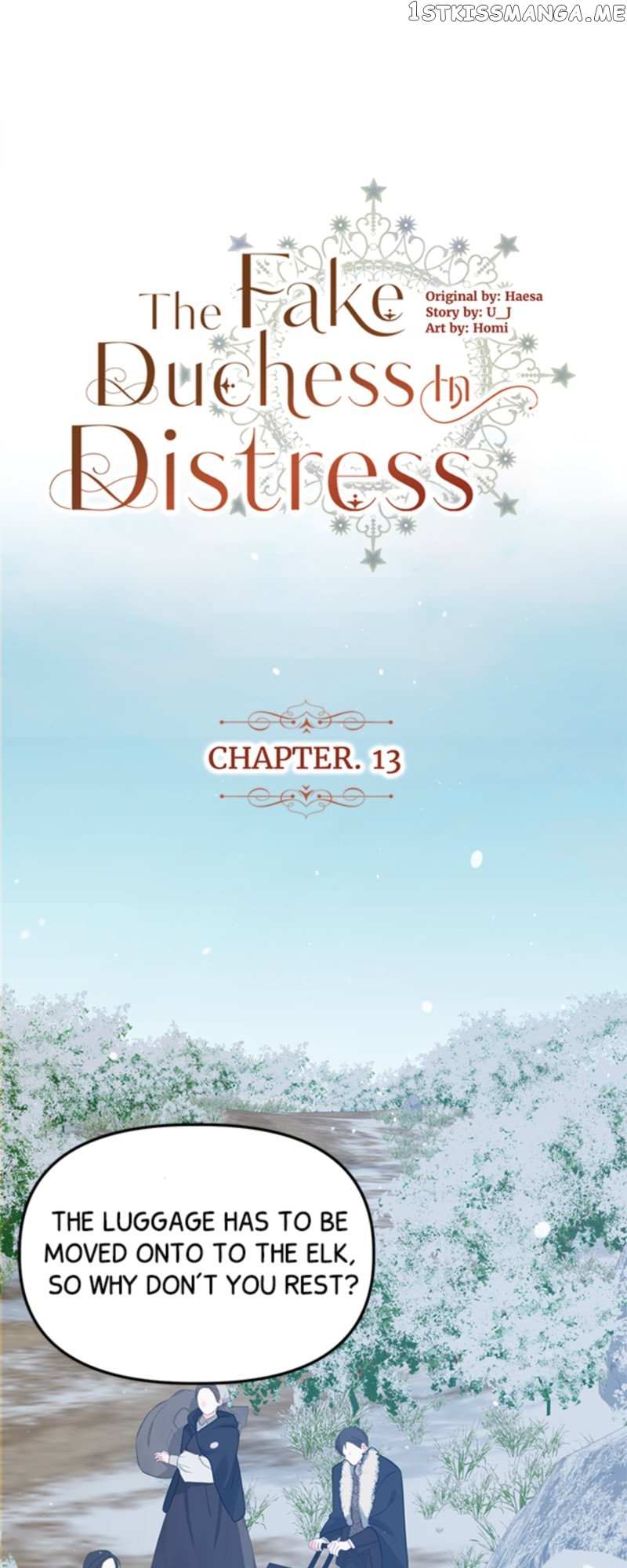 The Fake Duchess In Distresss - Chapter 13