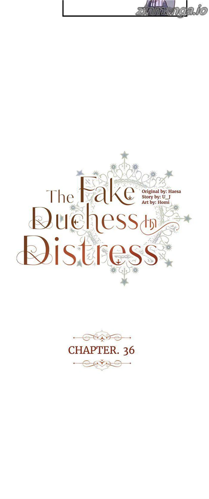 The Fake Duchess In Distresss - Chapter 36