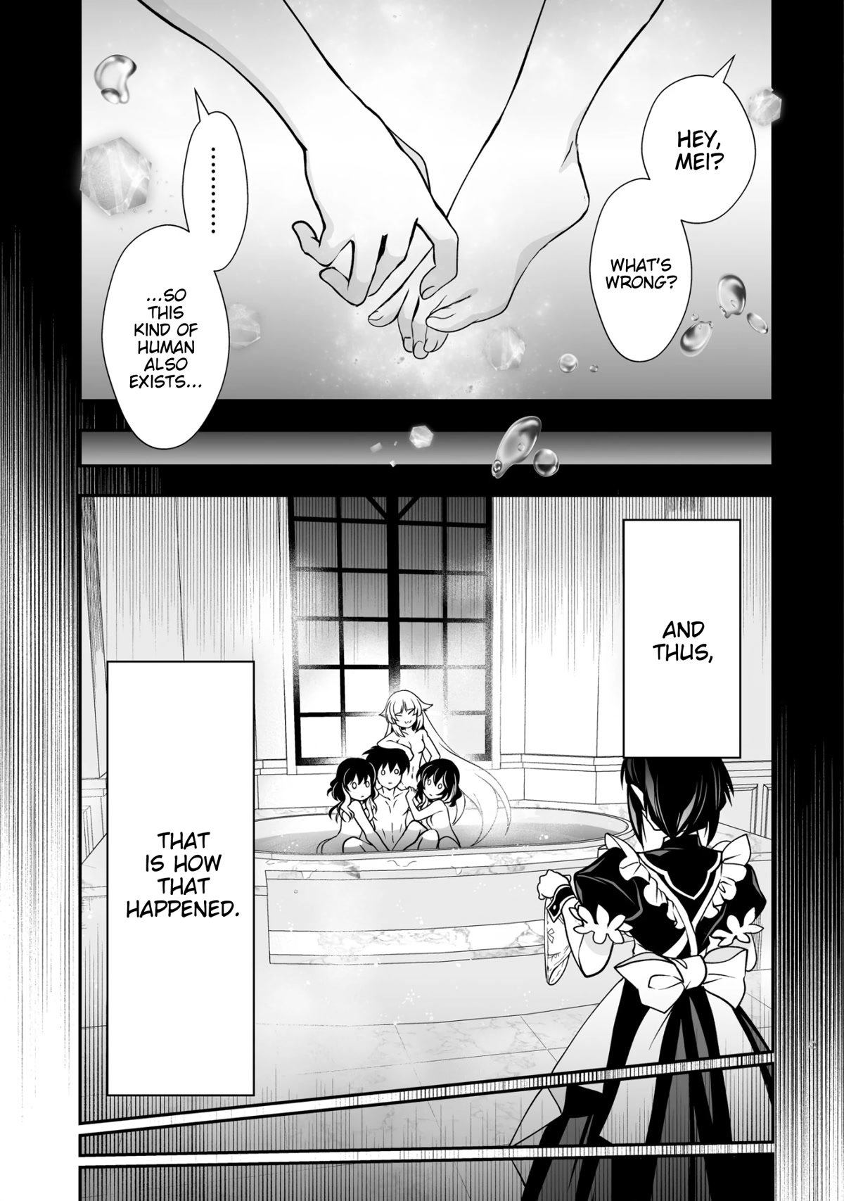 Level 1 No Saikyou Kenja ~Noroi De Sai Kakyuu Mahou Shika Tsukaenaikedo, Kami No Kanchigai De Mugen No Maryoku O Te Ni Ire Saikyou Ni~ - Chapter 26.2: I Accidentally Made My Personal Maid Angry (Second Half)