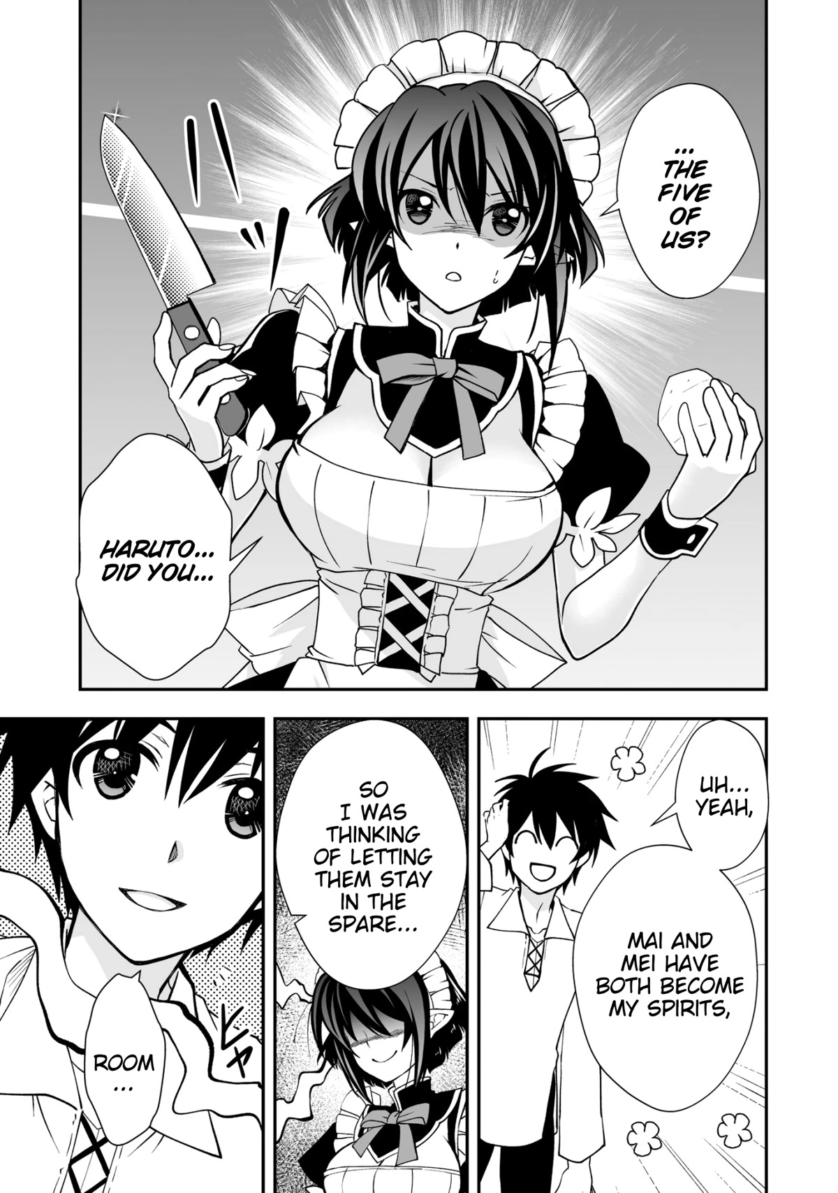 Level 1 No Saikyou Kenja ~Noroi De Sai Kakyuu Mahou Shika Tsukaenaikedo, Kami No Kanchigai De Mugen No Maryoku O Te Ni Ire Saikyou Ni~ - Chapter 26.2: I Accidentally Made My Personal Maid Angry (Second Half)