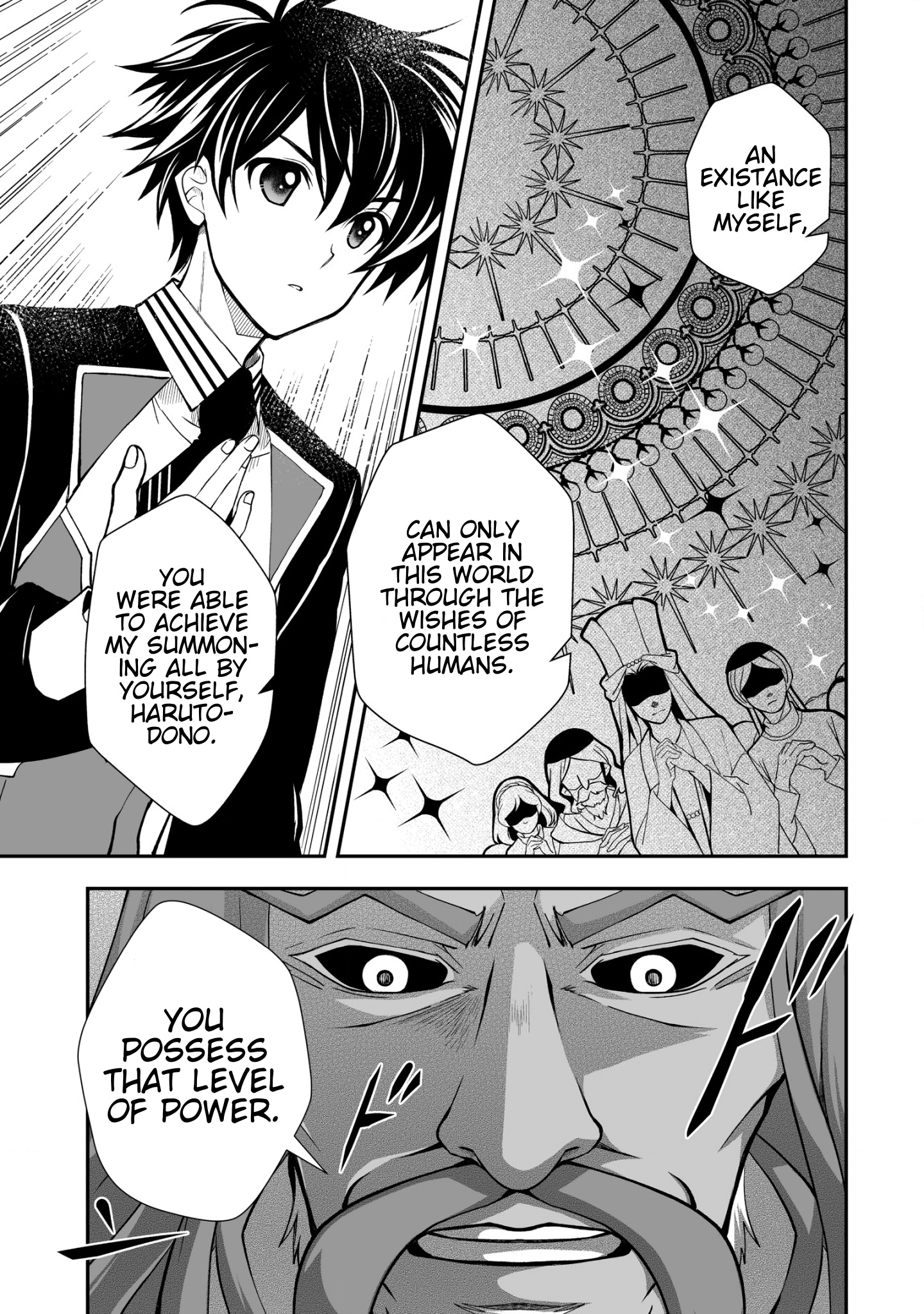 Level 1 No Saikyou Kenja ~Noroi De Sai Kakyuu Mahou Shika Tsukaenaikedo, Kami No Kanchigai De Mugen No Maryoku O Te Ni Ire Saikyou Ni~ - Chapter 25: The One I Summoned Was Some Old Guy (Spirit)