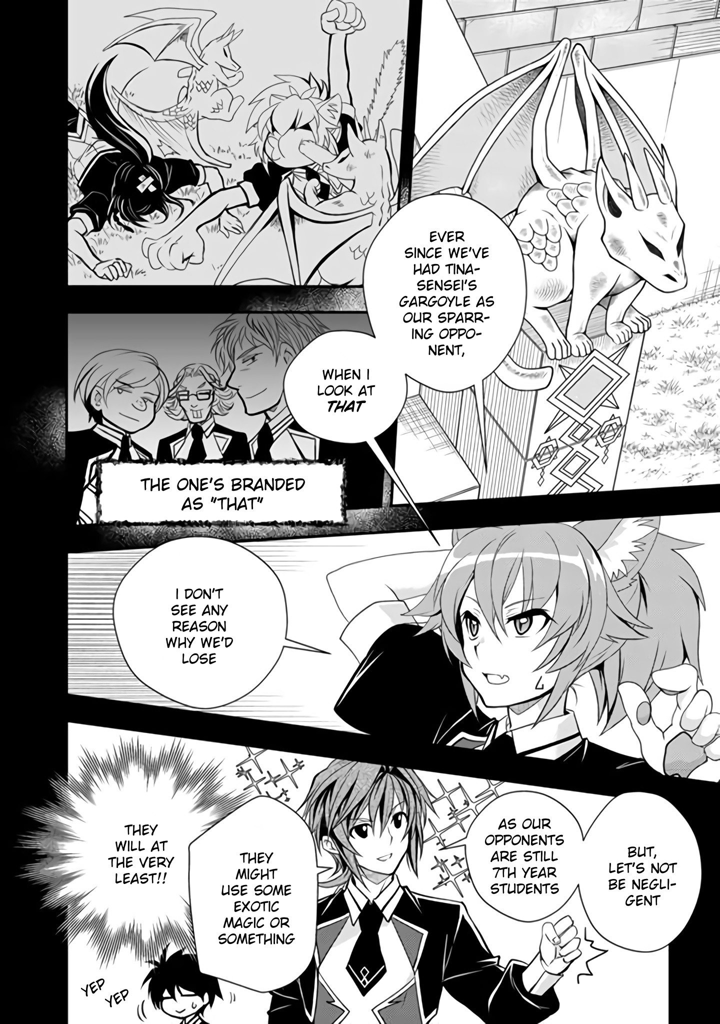 Level 1 No Saikyou Kenja ~Noroi De Sai Kakyuu Mahou Shika Tsukaenaikedo, Kami No Kanchigai De Mugen No Maryoku O Te Ni Ire Saikyou Ni~ - Chapter 13: My Classmate Was Overwhelming