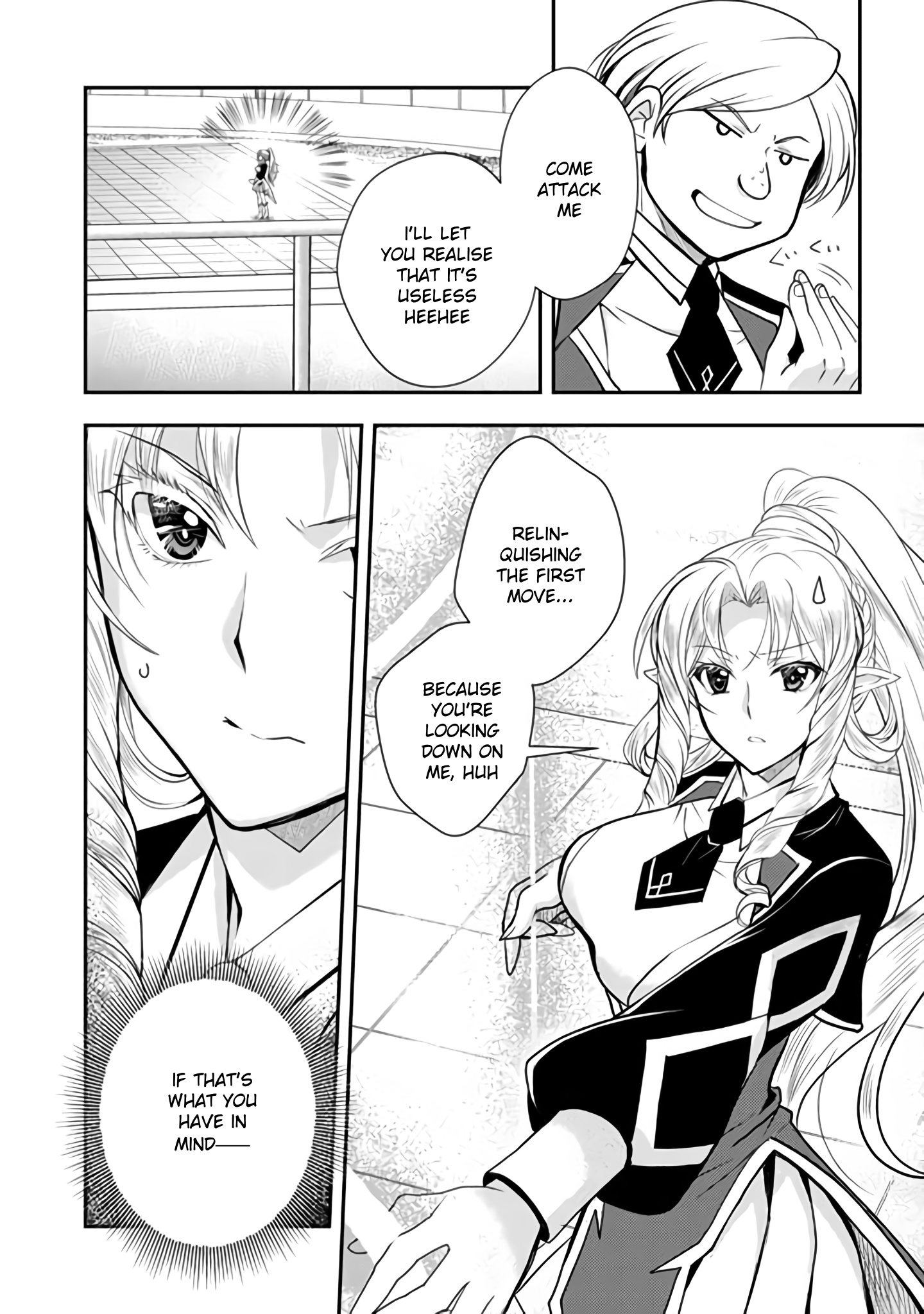 Level 1 No Saikyou Kenja ~Noroi De Sai Kakyuu Mahou Shika Tsukaenaikedo, Kami No Kanchigai De Mugen No Maryoku O Te Ni Ire Saikyou Ni~ - Chapter 13: My Classmate Was Overwhelming