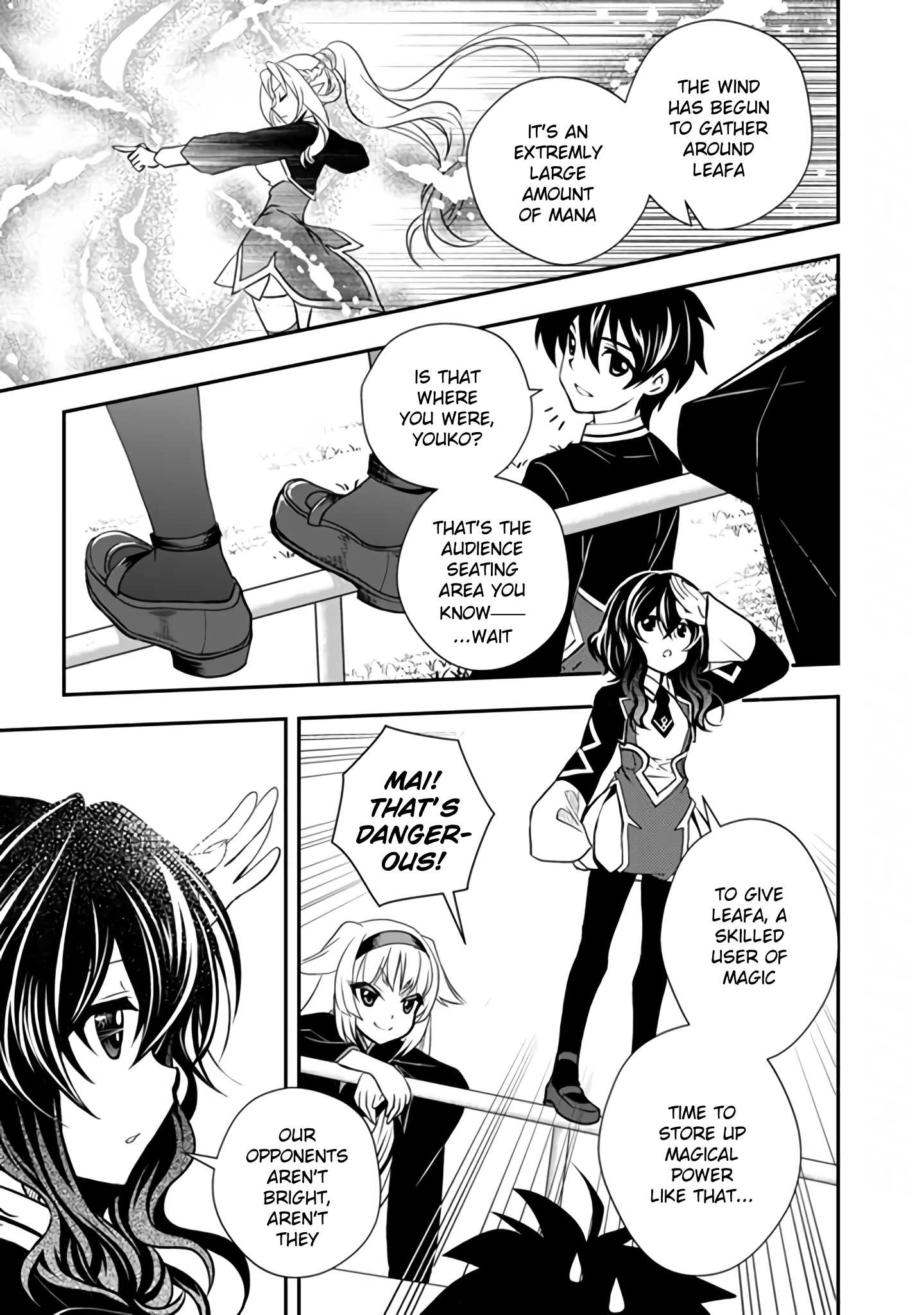 Level 1 No Saikyou Kenja ~Noroi De Sai Kakyuu Mahou Shika Tsukaenaikedo, Kami No Kanchigai De Mugen No Maryoku O Te Ni Ire Saikyou Ni~ - Chapter 13: My Classmate Was Overwhelming