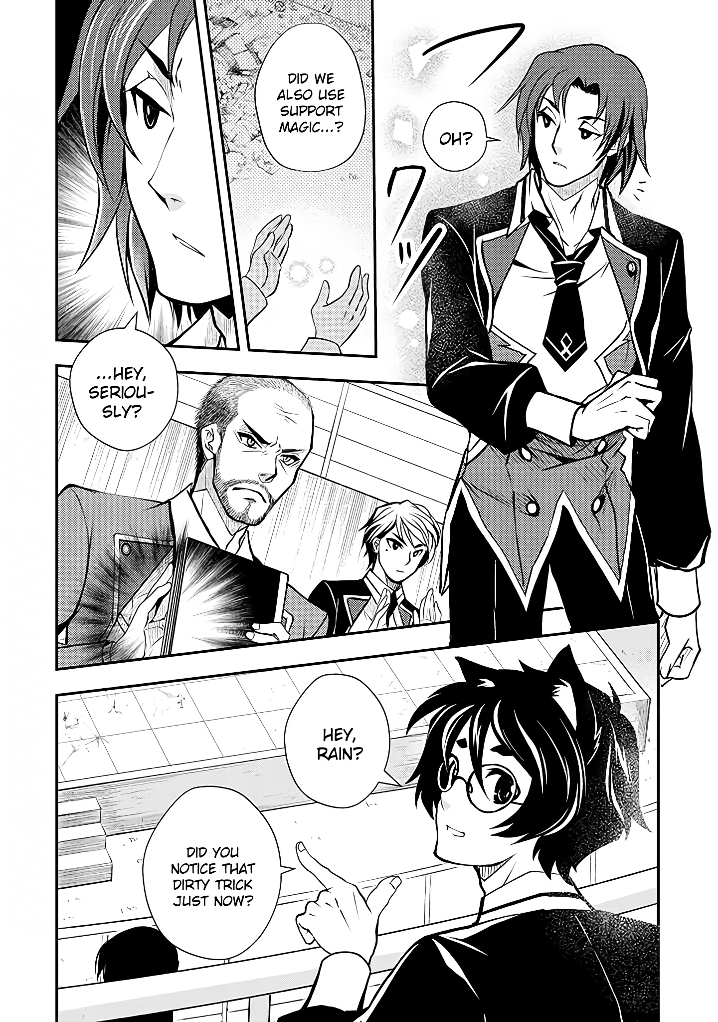 Level 1 No Saikyou Kenja ~Noroi De Sai Kakyuu Mahou Shika Tsukaenaikedo, Kami No Kanchigai De Mugen No Maryoku O Te Ni Ire Saikyou Ni~ - Chapter 14: Our Opponents Began To Play Dirty