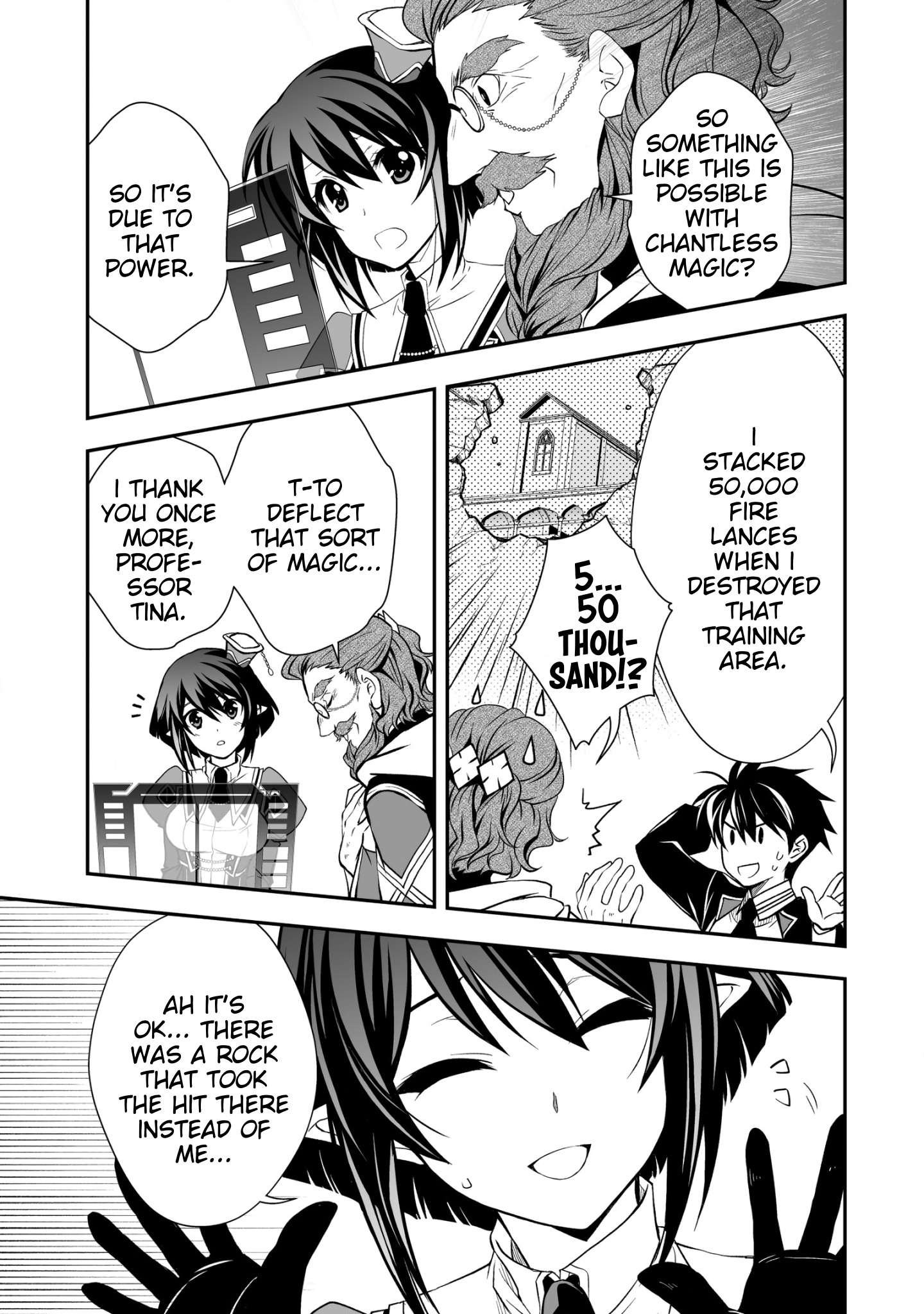 Level 1 No Saikyou Kenja ~Noroi De Sai Kakyuu Mahou Shika Tsukaenaikedo, Kami No Kanchigai De Mugen No Maryoku O Te Ni Ire Saikyou Ni~ - Chapter 24: I Found Out My Classmate's Identity