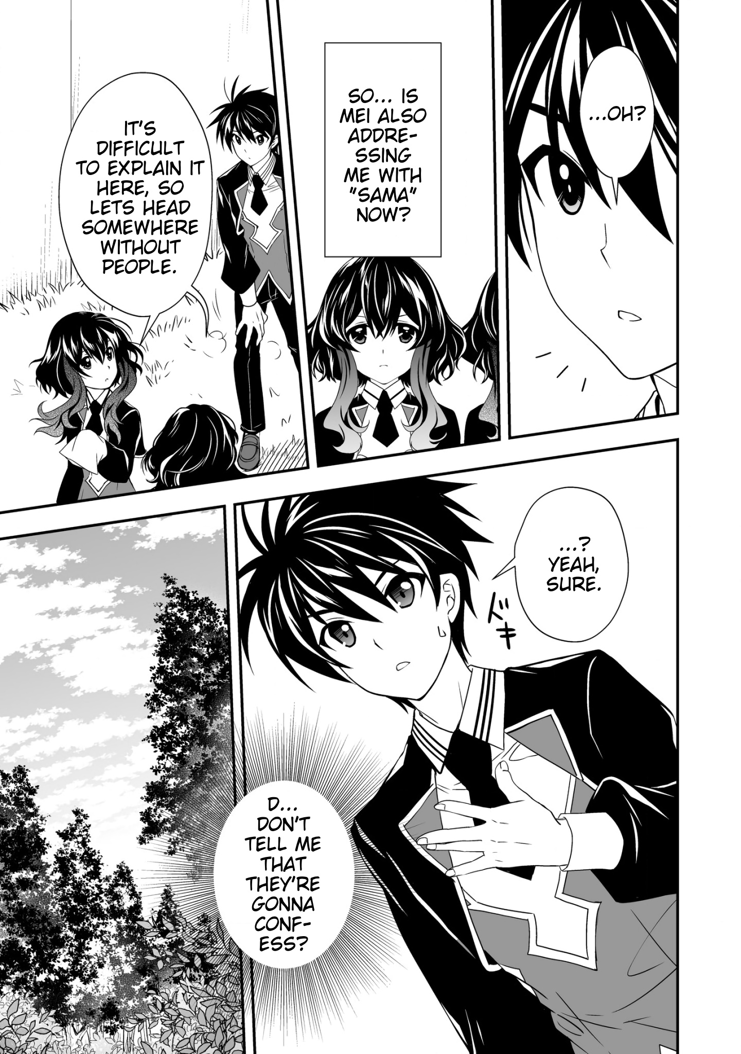 Level 1 No Saikyou Kenja ~Noroi De Sai Kakyuu Mahou Shika Tsukaenaikedo, Kami No Kanchigai De Mugen No Maryoku O Te Ni Ire Saikyou Ni~ - Chapter 24: I Found Out My Classmate's Identity