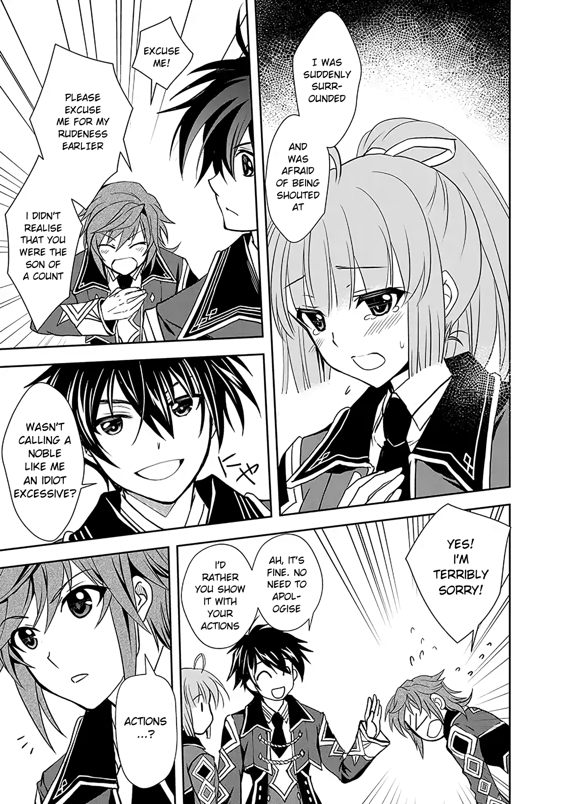 Level 1 No Saikyou Kenja ~Noroi De Sai Kakyuu Mahou Shika Tsukaenaikedo, Kami No Kanchigai De Mugen No Maryoku O Te Ni Ire Saikyou Ni~ - Chapter 4: The Girl That I Saved Became A Friend