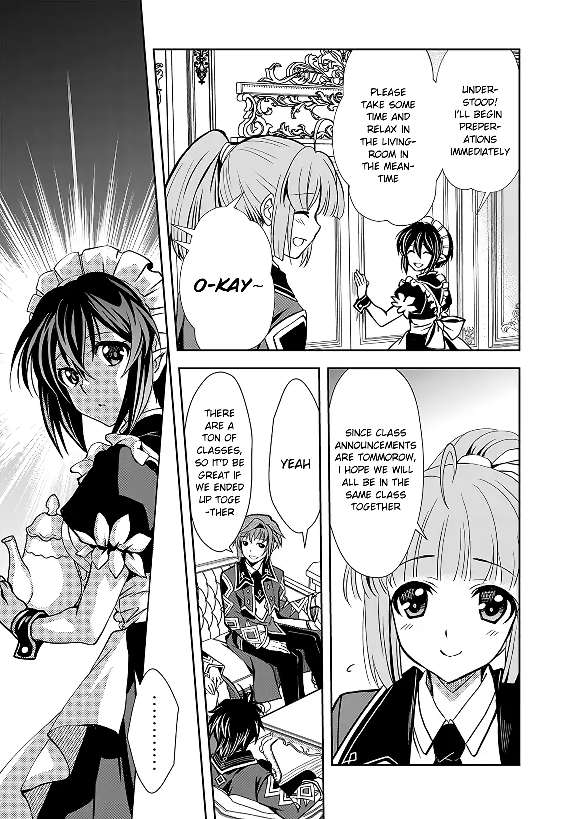 Level 1 No Saikyou Kenja ~Noroi De Sai Kakyuu Mahou Shika Tsukaenaikedo, Kami No Kanchigai De Mugen No Maryoku O Te Ni Ire Saikyou Ni~ - Chapter 4: The Girl That I Saved Became A Friend