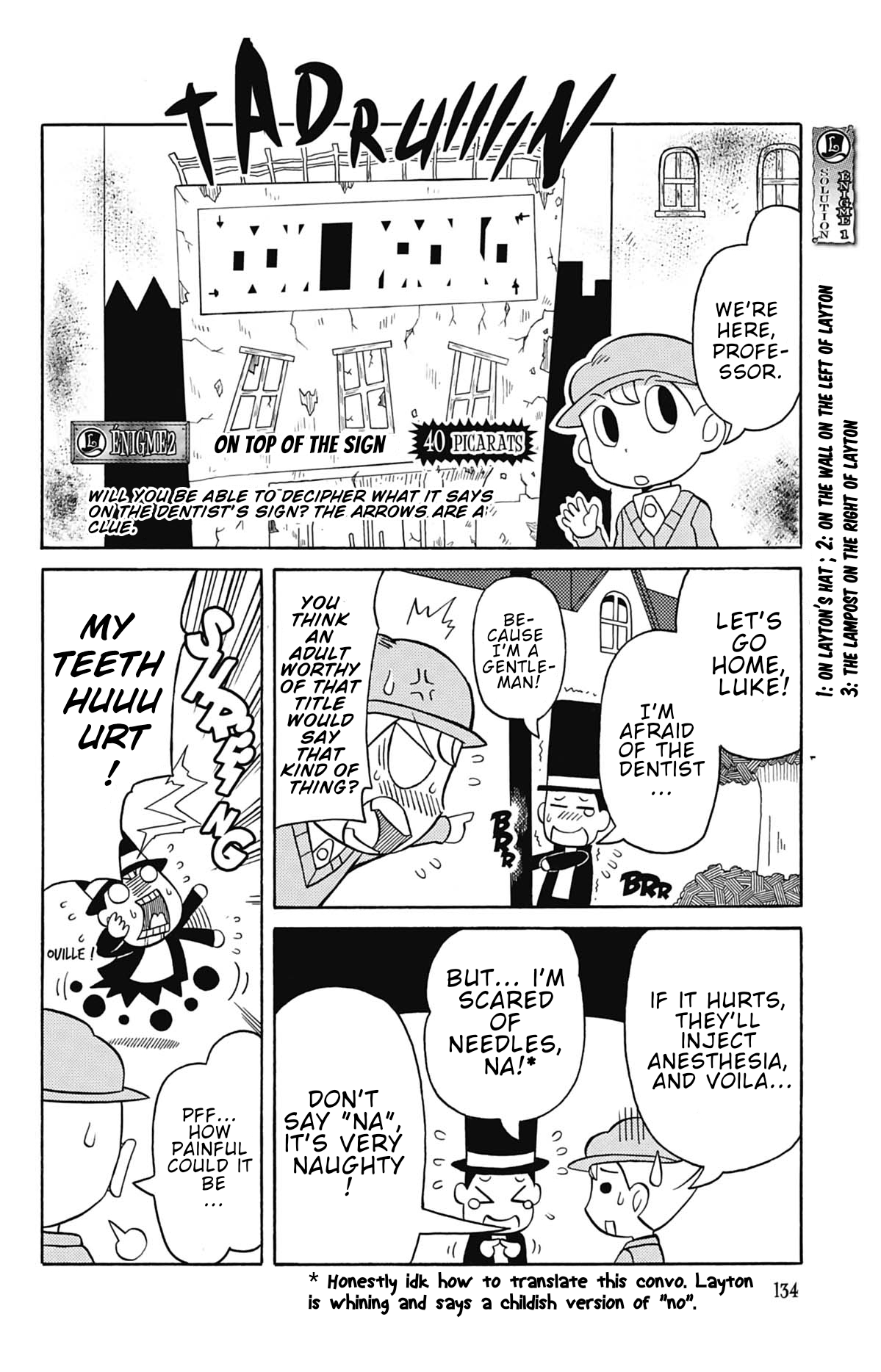 Layton Kyouju To Yukai Na Jiken - Vol.2 Chapter 8: Professor Layton And The Dentist Of Hell