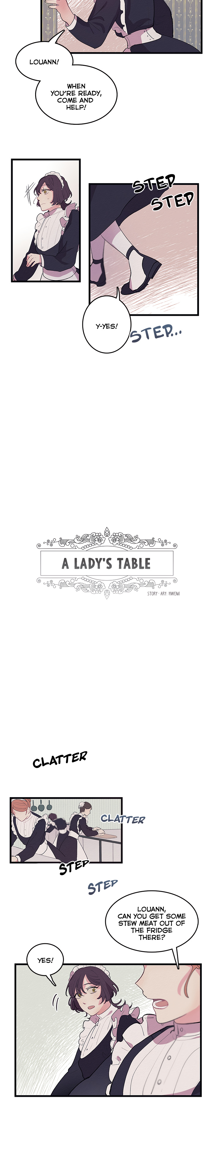 A Lady's Table - Chapter 1