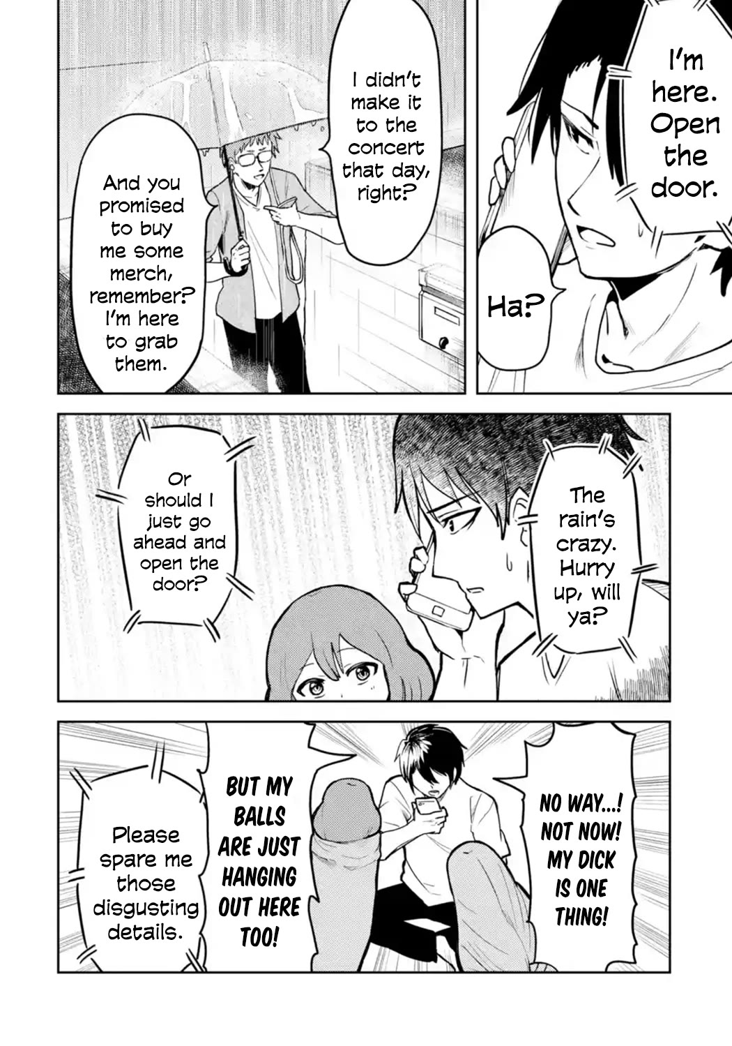 Turns Out My Dick Was A Cute Girl - Chapter 29: My Dick And My Balls