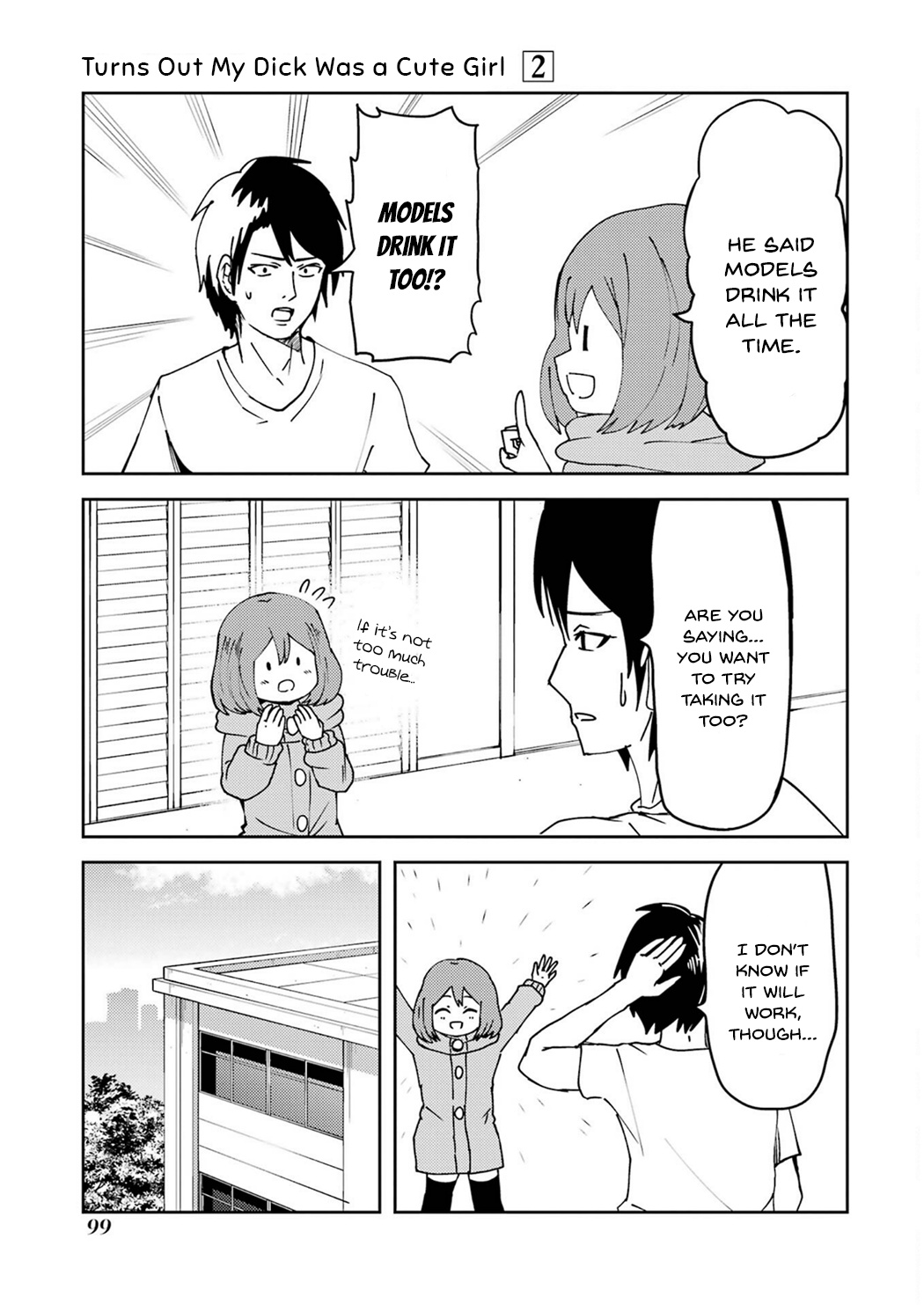 Turns Out My Dick Was A Cute Girl - Vol.2 Chapter 22: My Dick Is Growing