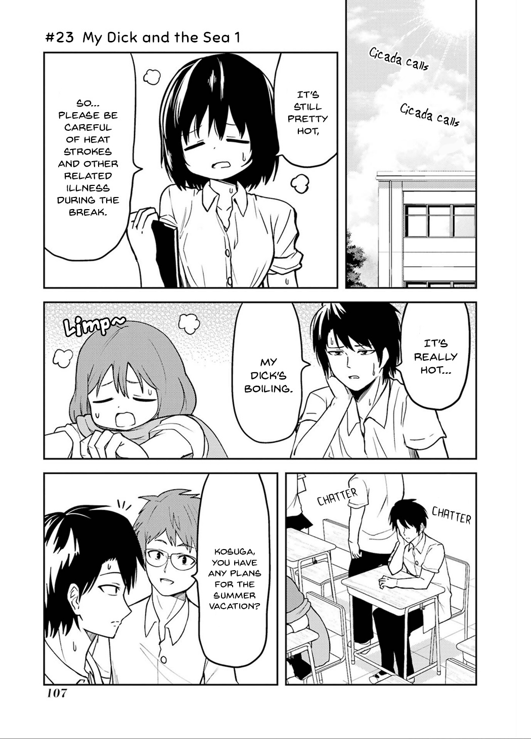 Turns Out My Dick Was A Cute Girl - Vol.2 Chapter 23: My Dick And The Sea 1