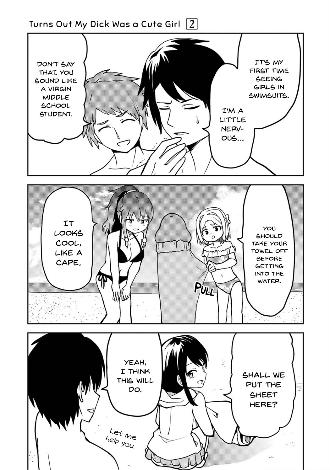 Turns Out My Dick Was A Cute Girl - Vol.2 Chapter 23: My Dick And The Sea 1