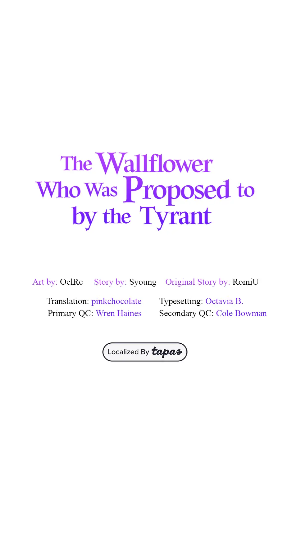 The Wallflower Who Was Proposed To By The Tyrant - Chapter 32