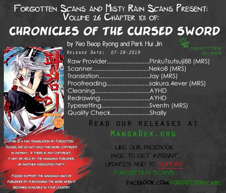 Chronicles Of The Cursed Sword - Vol.26 Chapter 101: The Yok Do Palace