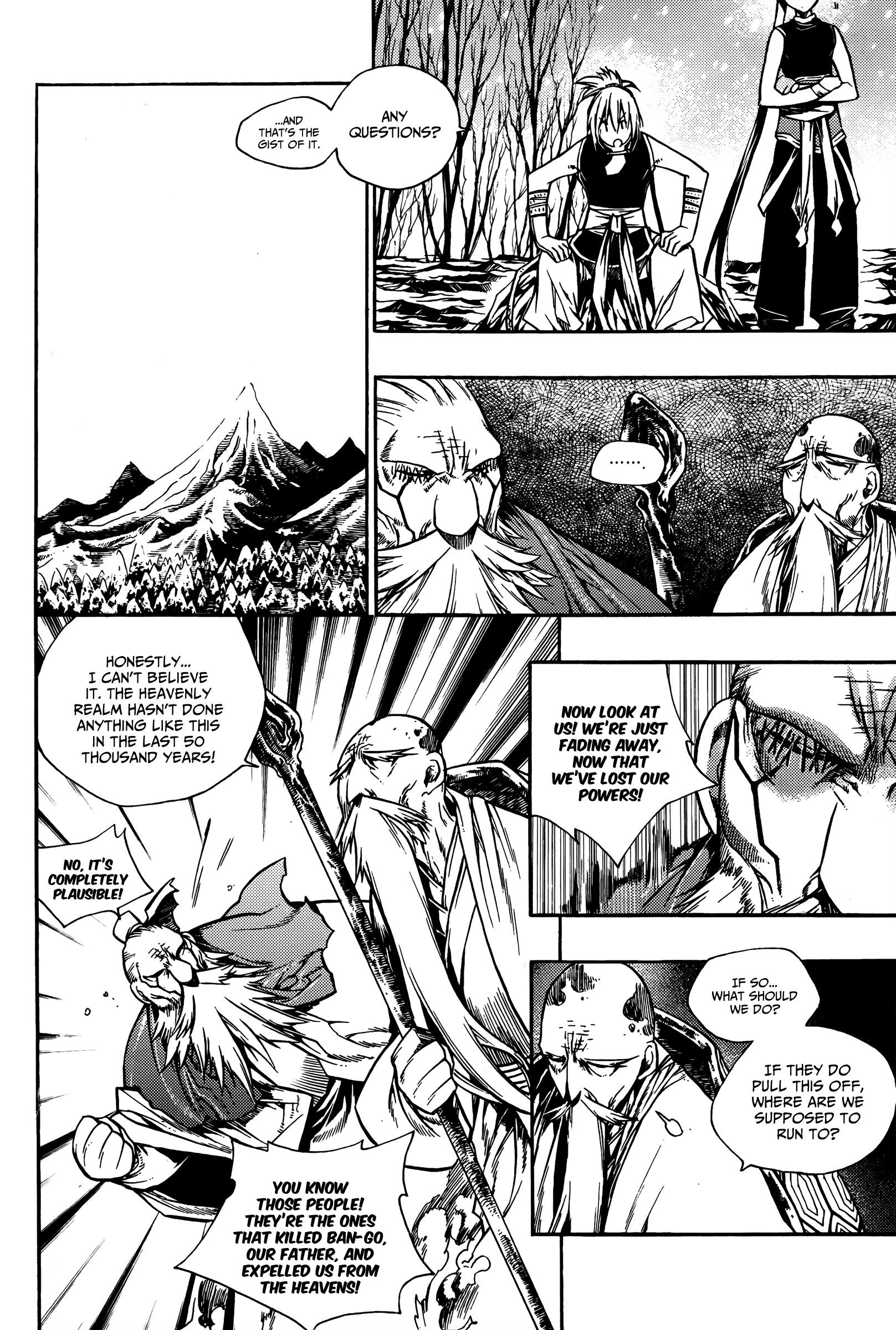 Chronicles Of The Cursed Sword - Vol.25 Chapter 96: Heavenly Descent