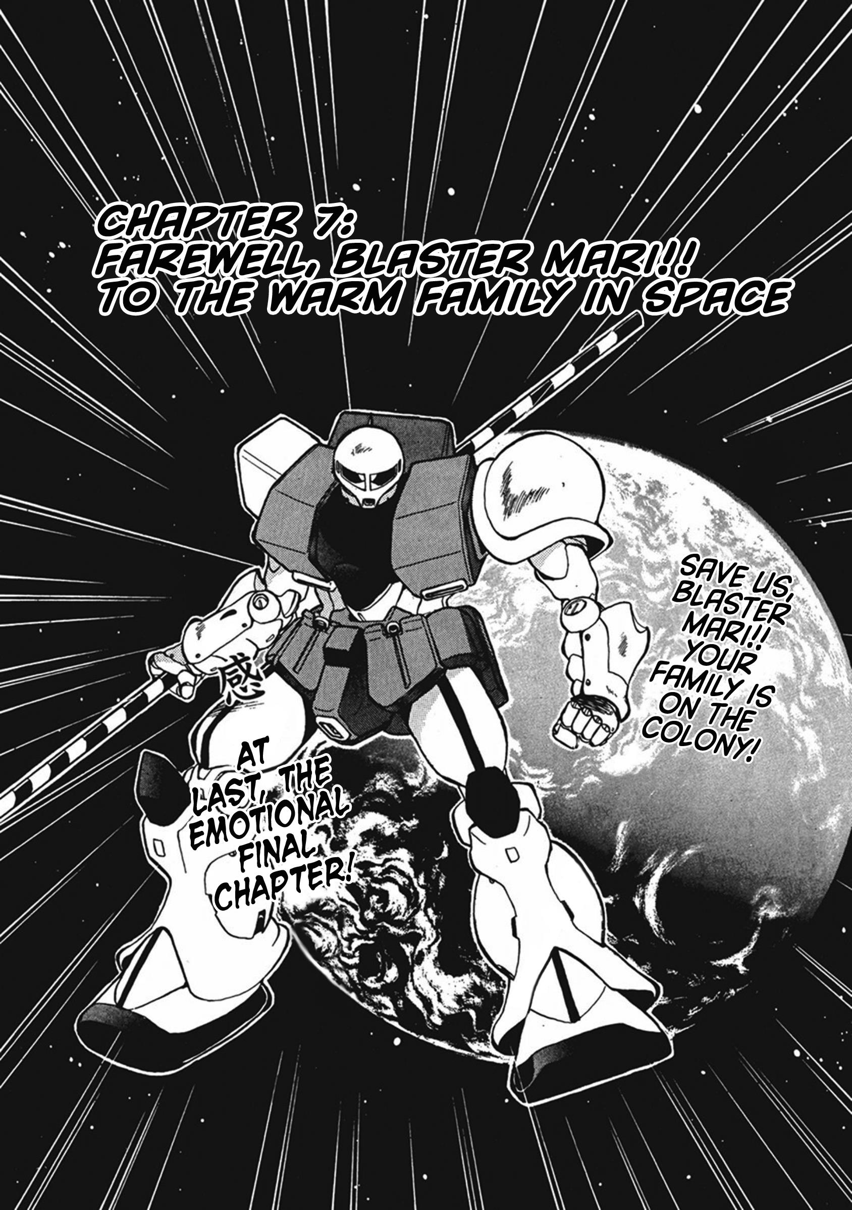 Magical Ensign Blaster Mari - Vol.1 Chapter 7: Farewell, Blaster Mari!! To The Warm Family In Space