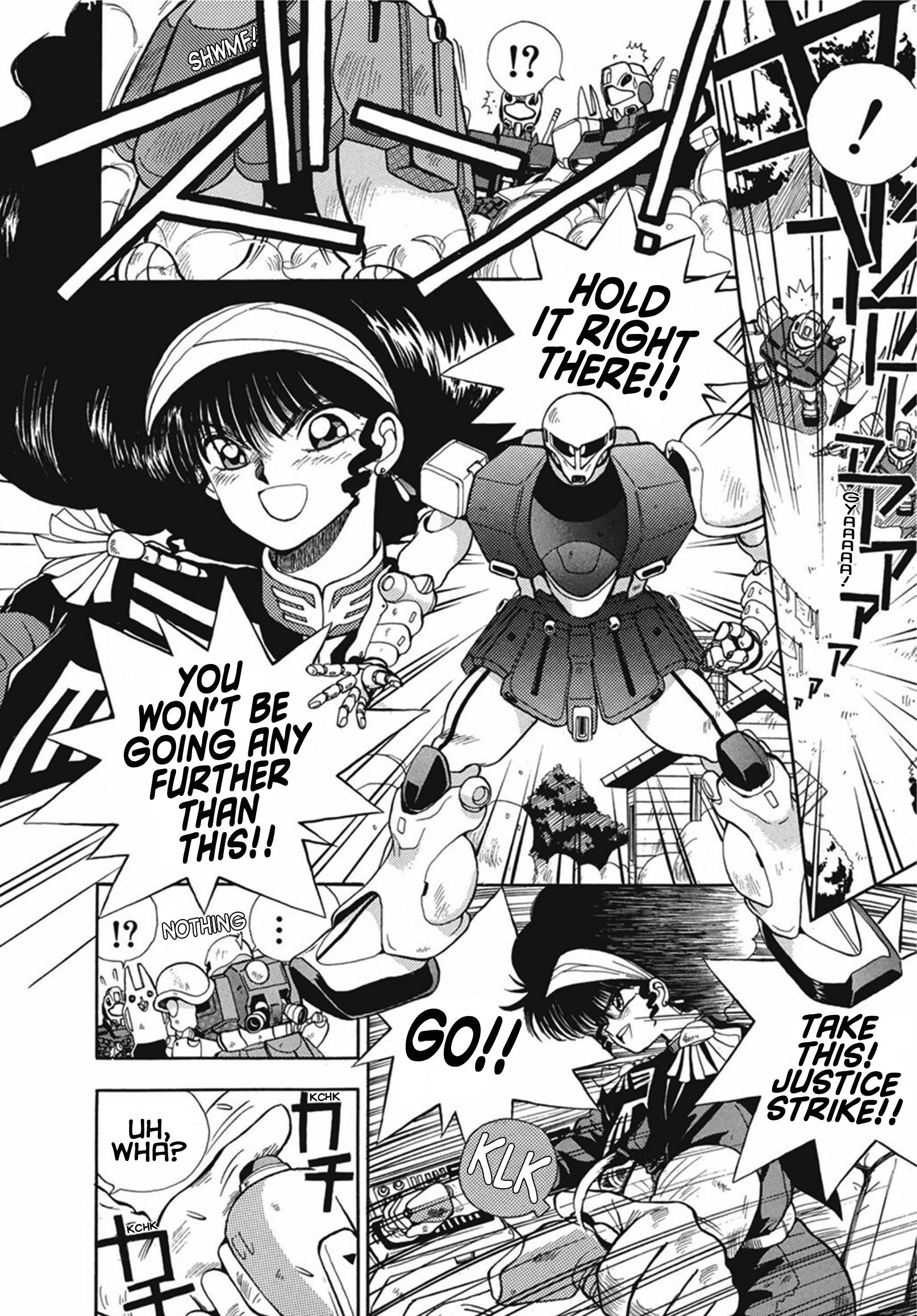 Magical Ensign Blaster Mari - Vol.1 Chapter 1: Magical Power!? I'm A Zeon Soldier!?