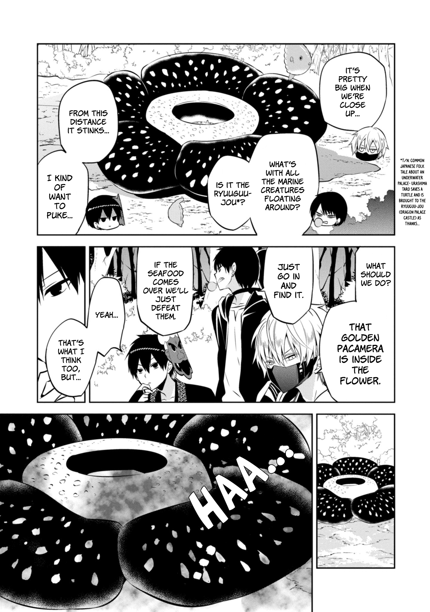 Naka No Hito Genome [Jikkyouchuu] - Vol.9 Chapter 40: The Golden Team...?