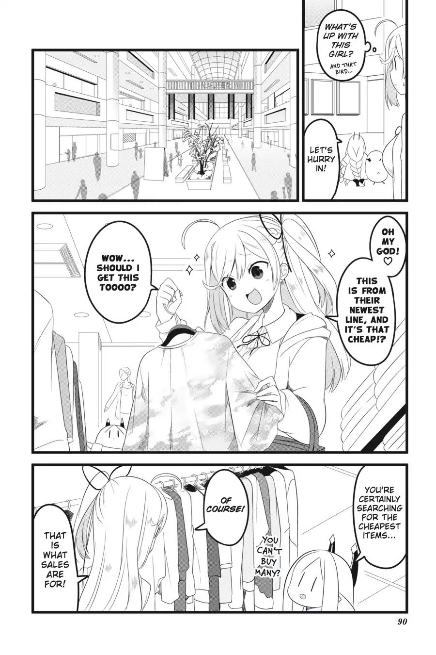 The Strange Creature At Kuroyuri Apartments - Chapter 6-P1: Vol.1 Creature 6: Department Store Crisis!! (Part 1)