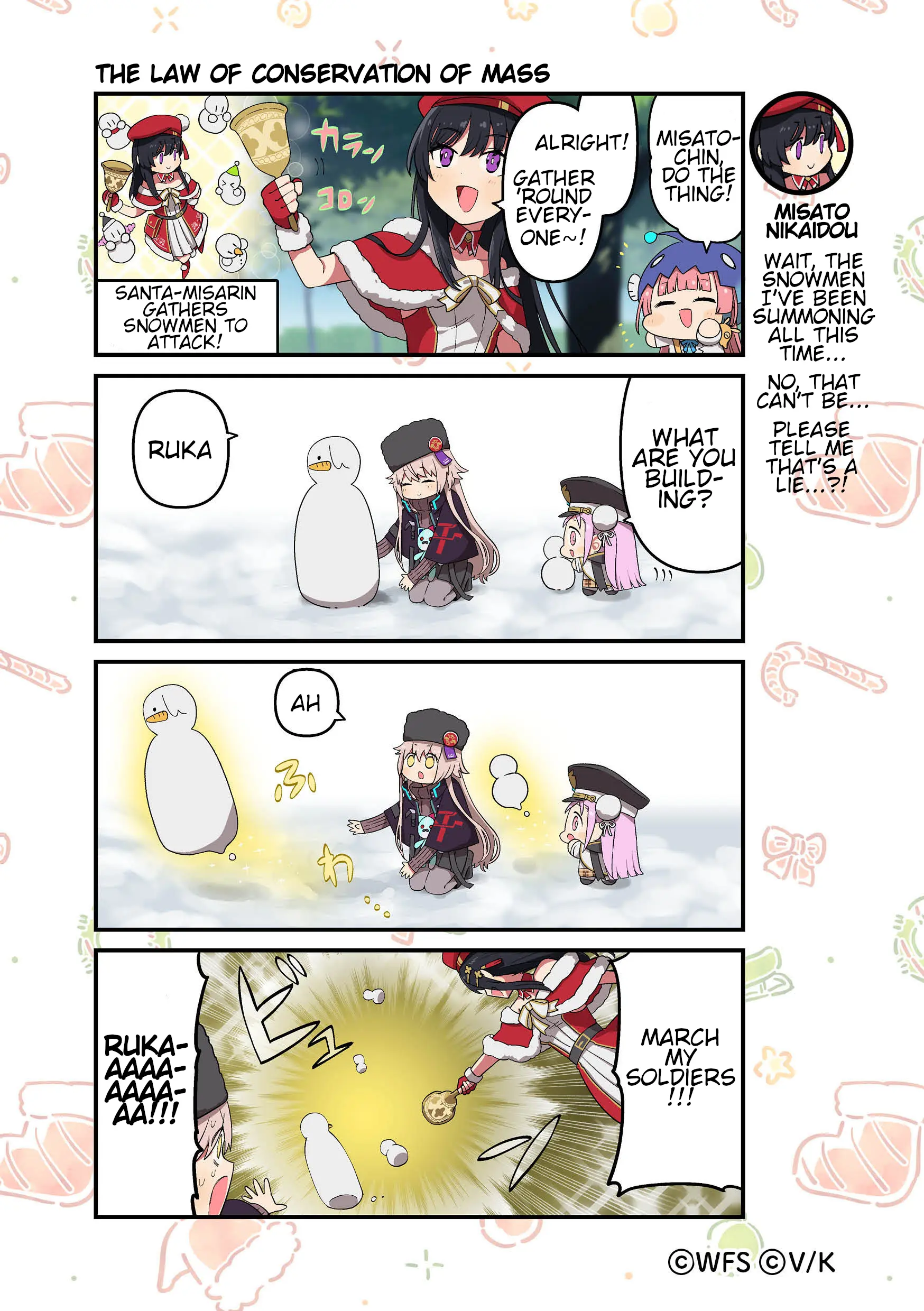 Heaven Burns Red Official 4-Koma - Chapter 137: The Law Of Conservation Of Mass