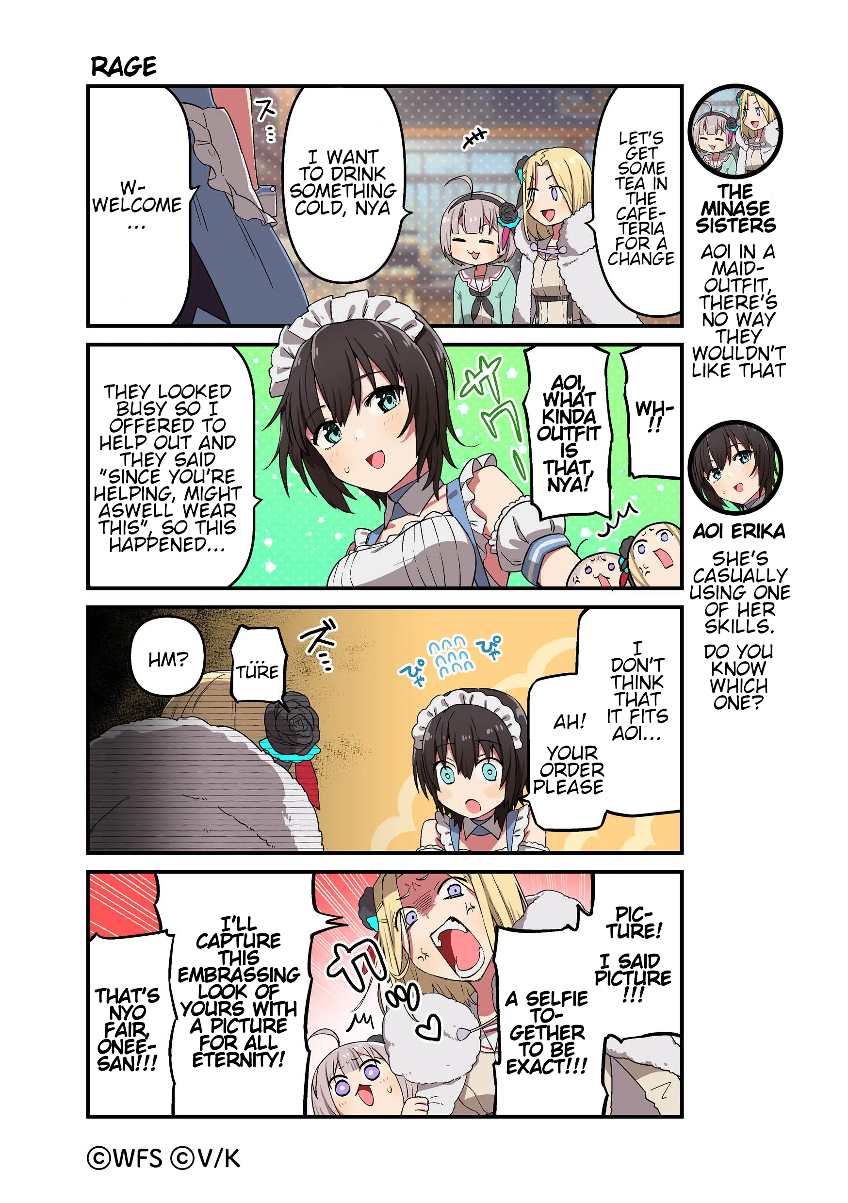 Heaven Burns Red Official 4-Koma - Chapter 45: Rage