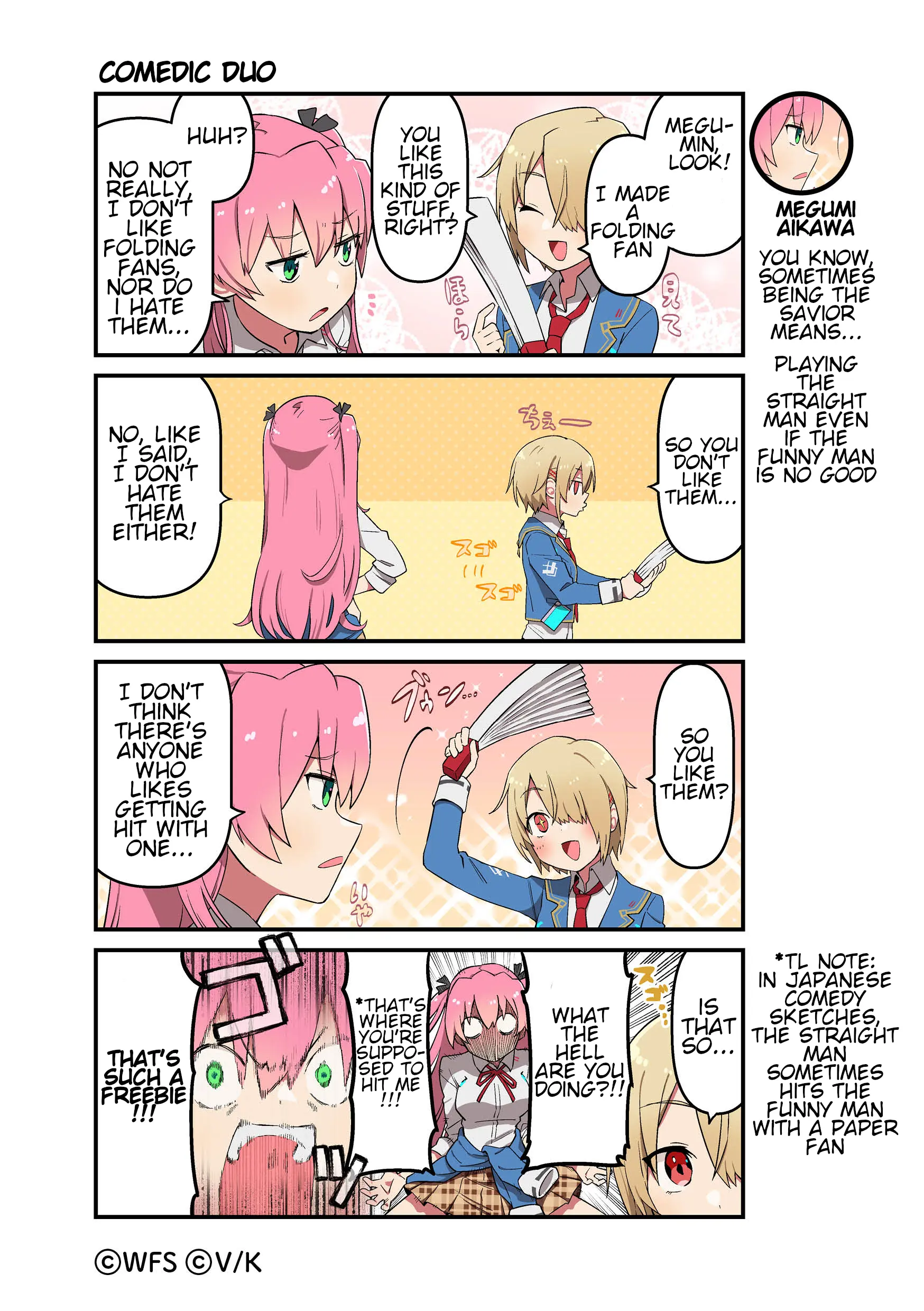 Heaven Burns Red Official 4-Koma - Chapter 135: Comedic Duo