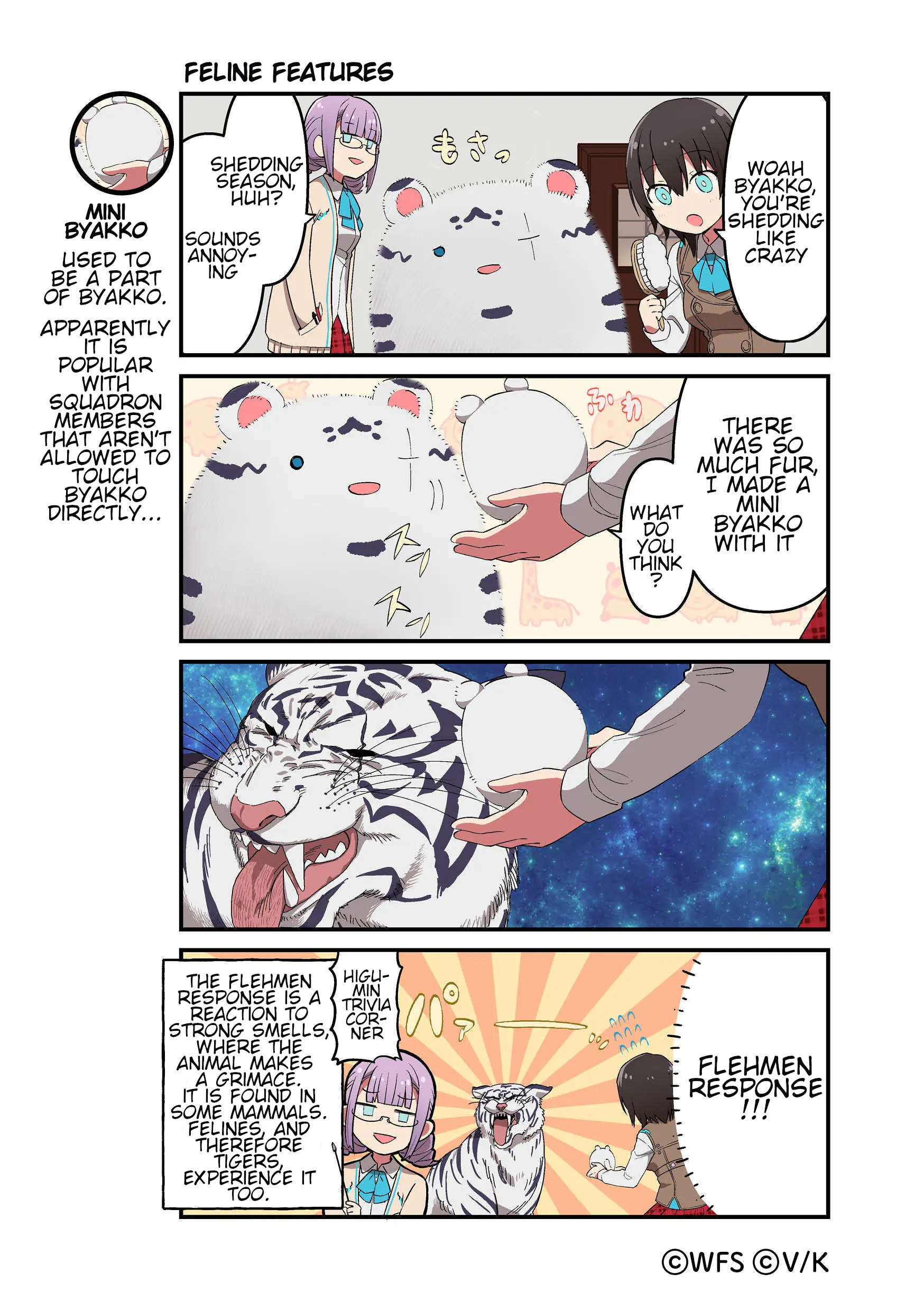 Heaven Burns Red Official 4-Koma - Chapter 142: Feline Features