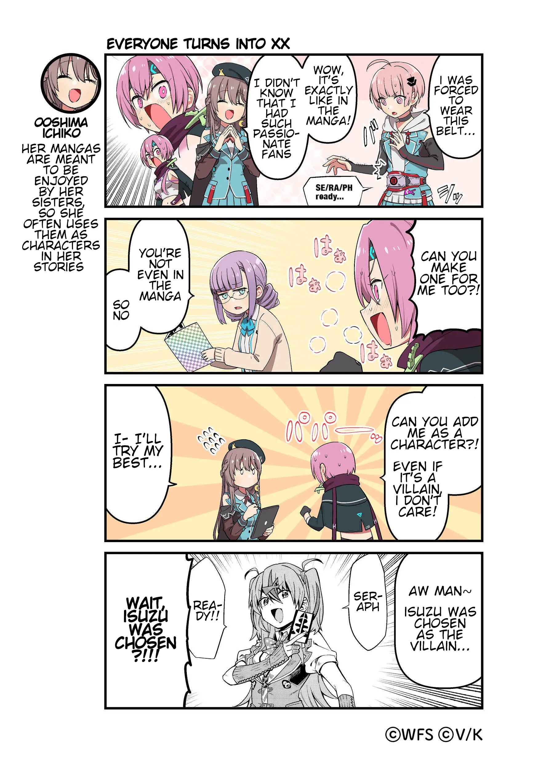 Heaven Burns Red Official 4-Koma - Chapter 126: Everyone Turns Into Xx