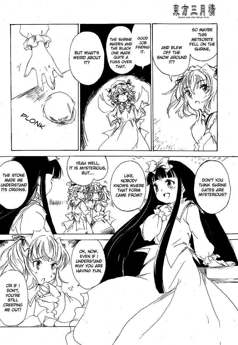 Touhou Sangetsusei ~ Eastern And Little Nature Deity - Vol.1 Chapter 4