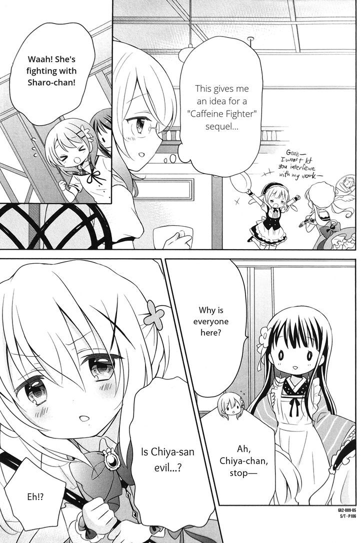 Gochuumon Wa Usagi Desu Ka? Anthology Comic - Vol.2 Chapter 16 : Half-Timbered Town's Ally Of Justice [By: Hanzawa Kaori]