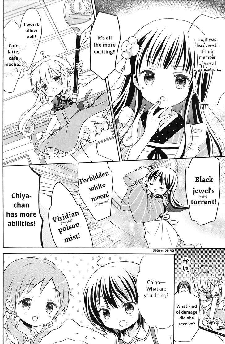 Gochuumon Wa Usagi Desu Ka? Anthology Comic - Vol.2 Chapter 16 : Half-Timbered Town's Ally Of Justice [By: Hanzawa Kaori]