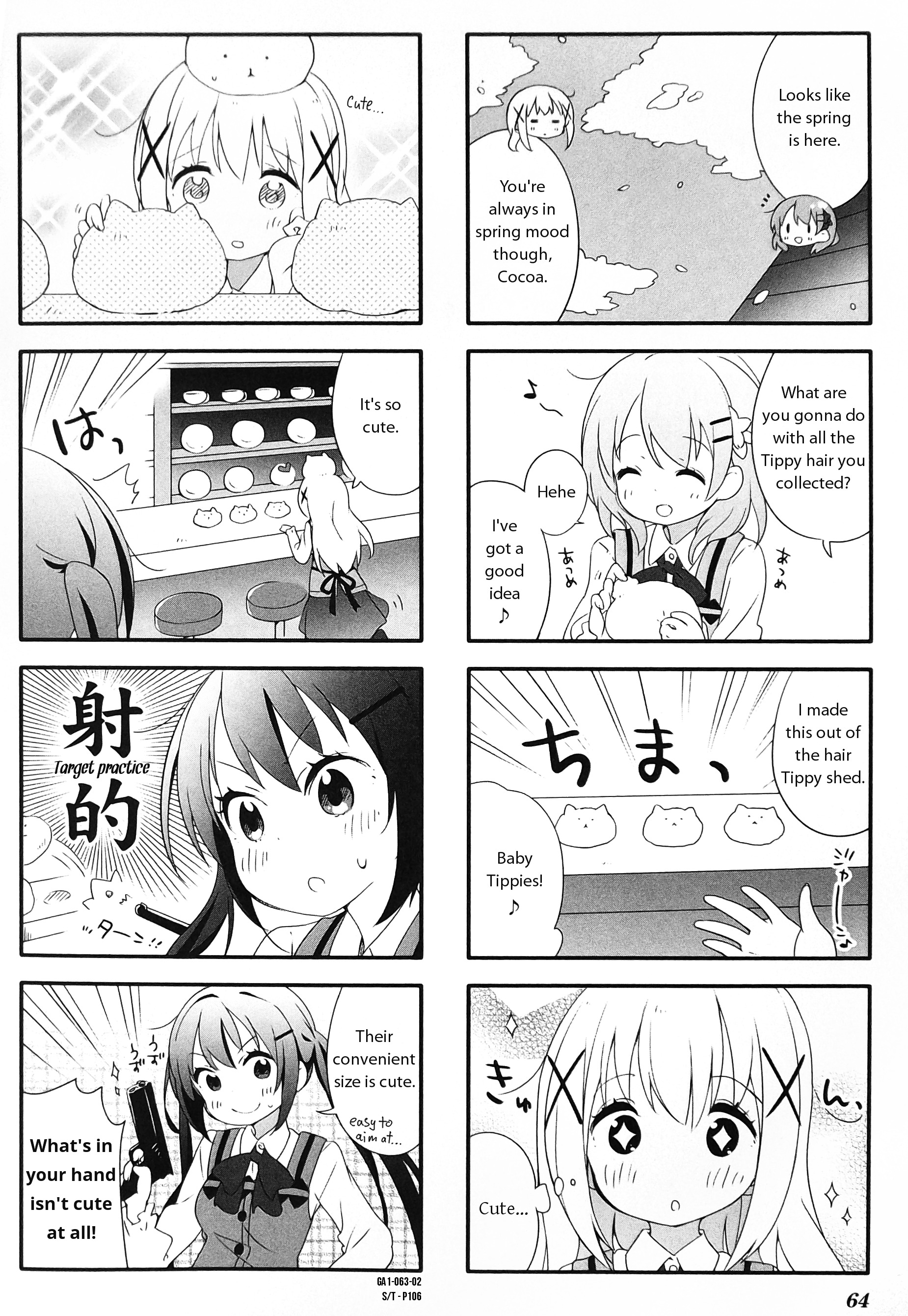 Gochuumon Wa Usagi Desu Ka? Anthology Comic - Vol.1 Chapter 9 : Spring Tippy Festival [By: Ms]