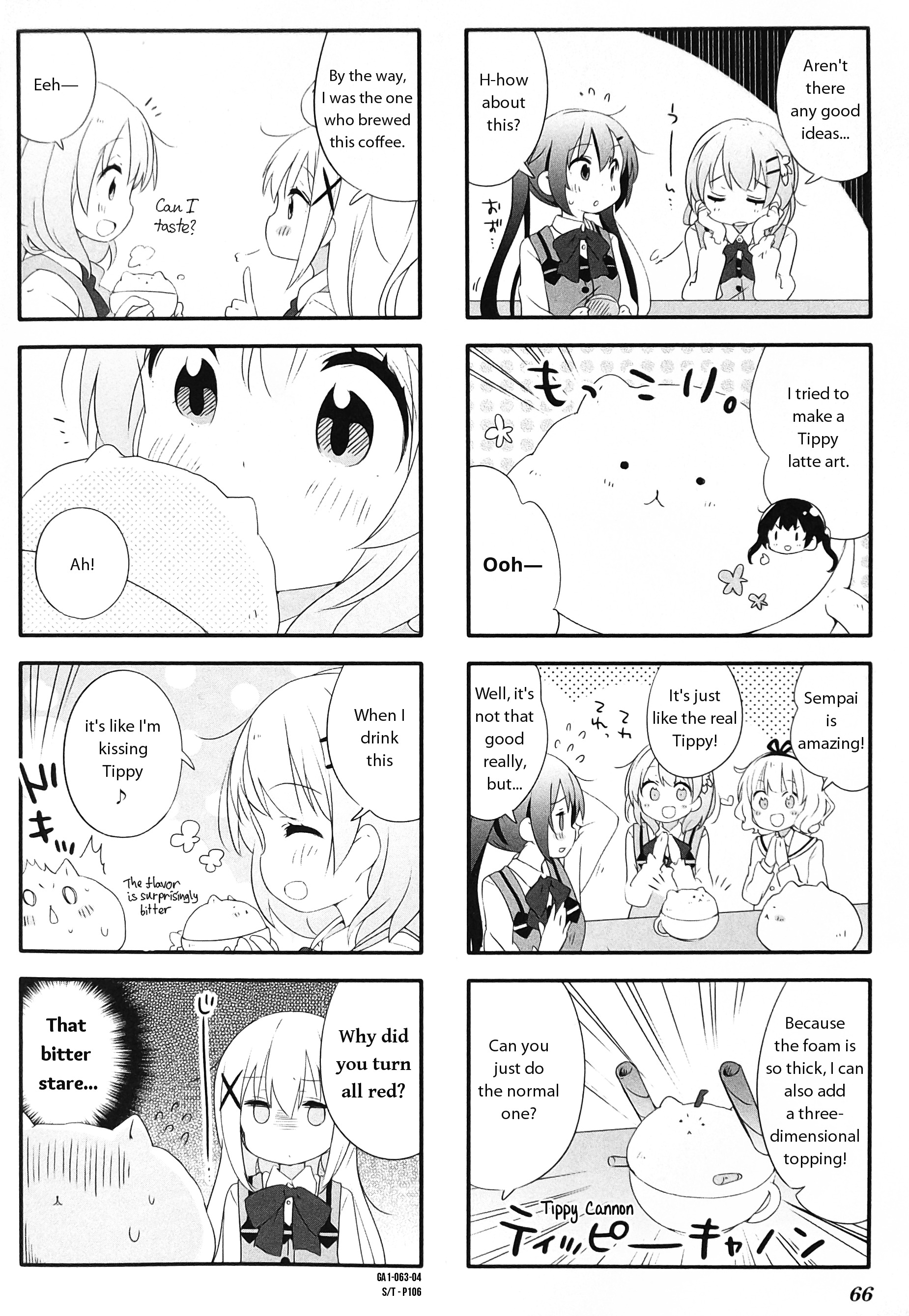 Gochuumon Wa Usagi Desu Ka? Anthology Comic - Vol.1 Chapter 9 : Spring Tippy Festival [By: Ms]