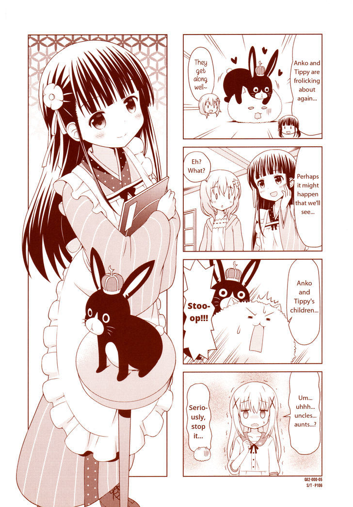 Gochuumon Wa Usagi Desu Ka? Anthology Comic - Vol.2 Chapter 15 : Cover Comics [By: Haruse Hiroki, Hanzawa Kaori, Peko]